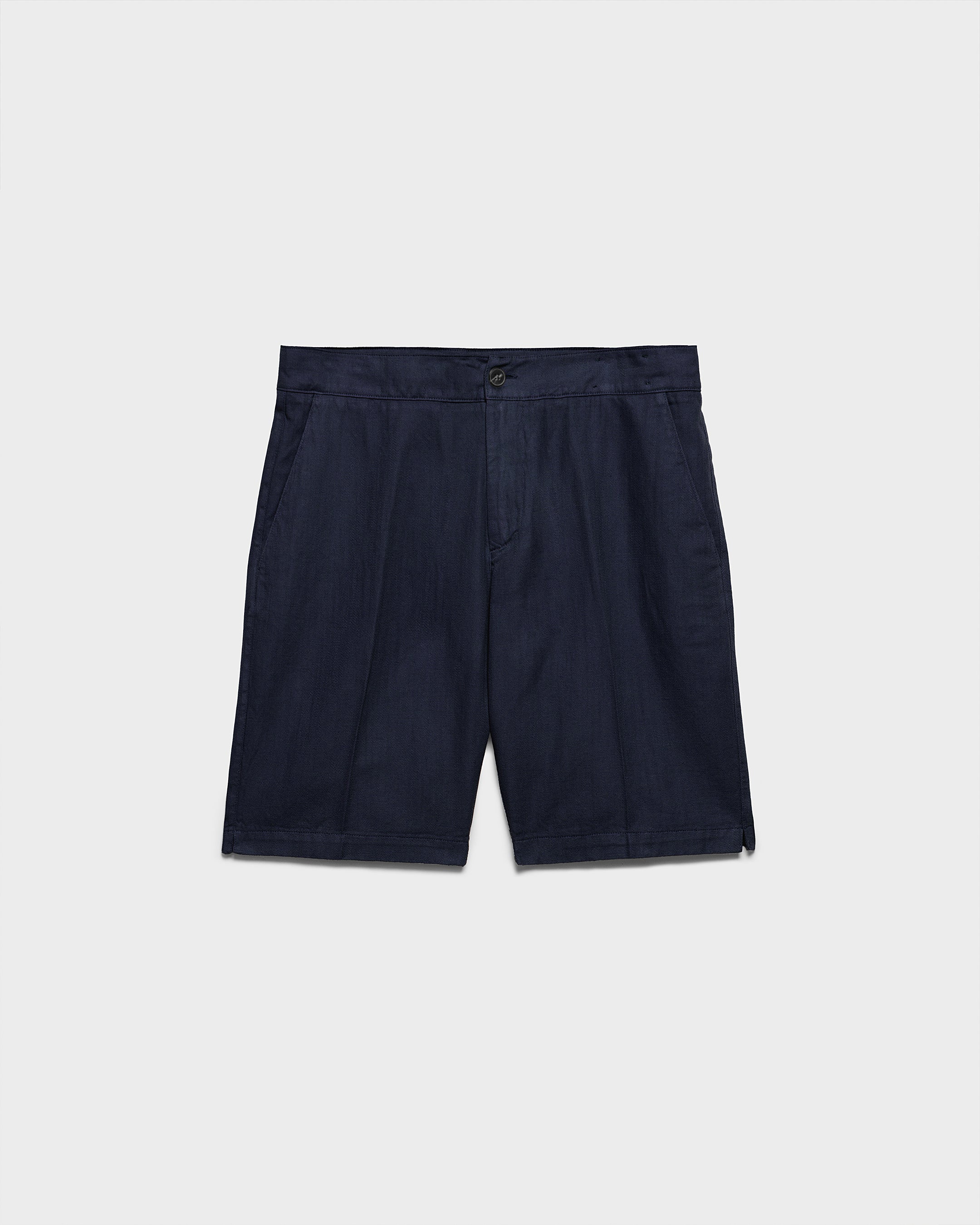 Blend Cotton Gabardine Positano Shorts - F15MP - Night Blue - Image 5