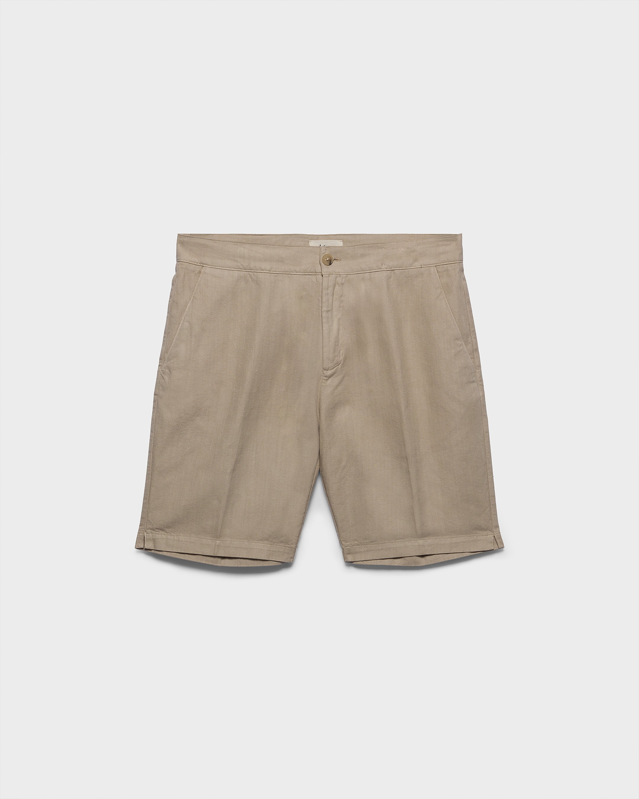 Blend Cotton Gabardine Positano Shorts - F32MP - Sand - Image 5