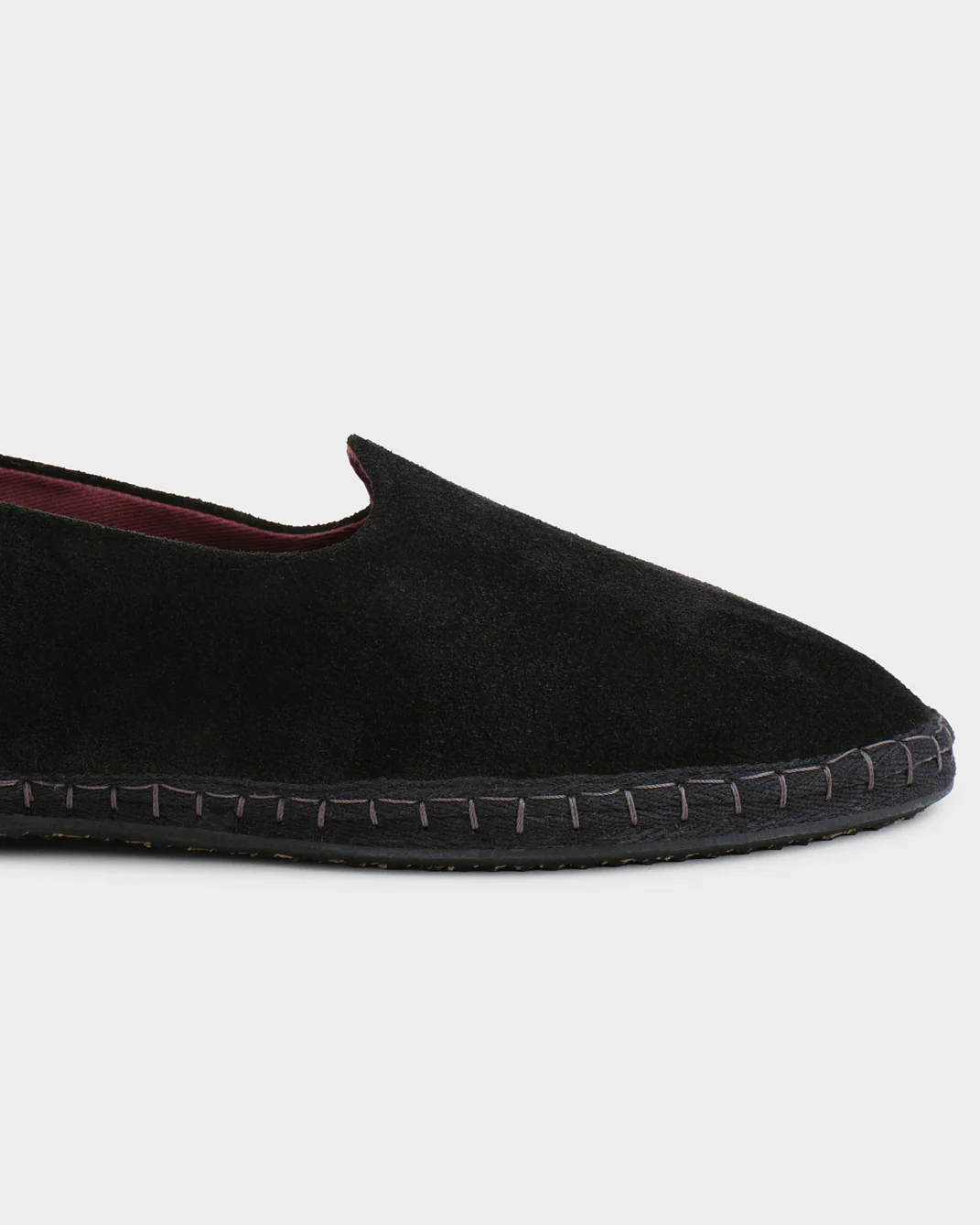 Brummel Suede Venetian Slippers - X57VM - Luca Rubinacci X Manebí - Black - Image 4