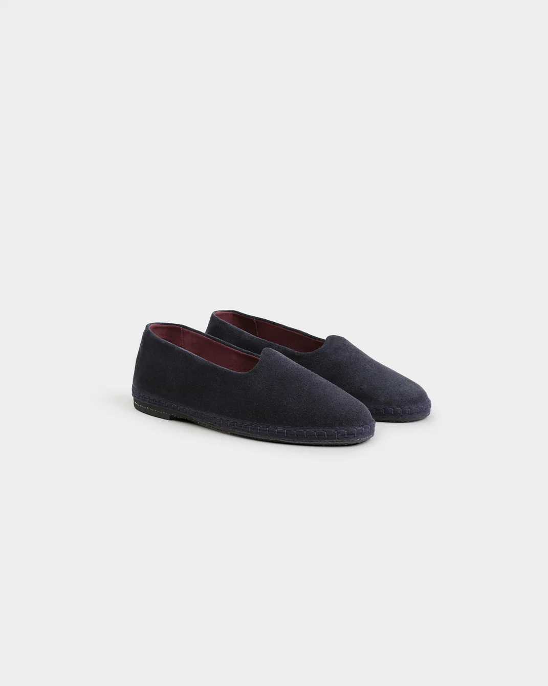 Brummel Suede Venetian Slippers - Q74VM - Luca Rubinacci X Manebí - Navy Blue - Image 3