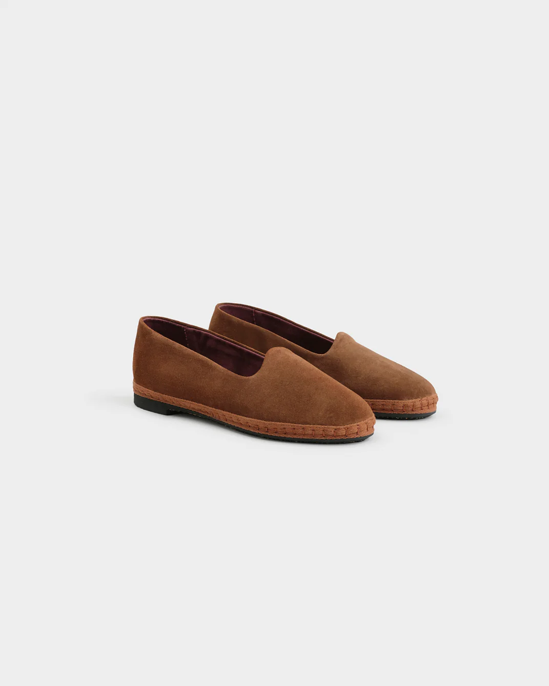 Brummel Suede Venetian Slippers - Q72VF - Luca Rubinacci X Manebí - Tobacco - Image 3