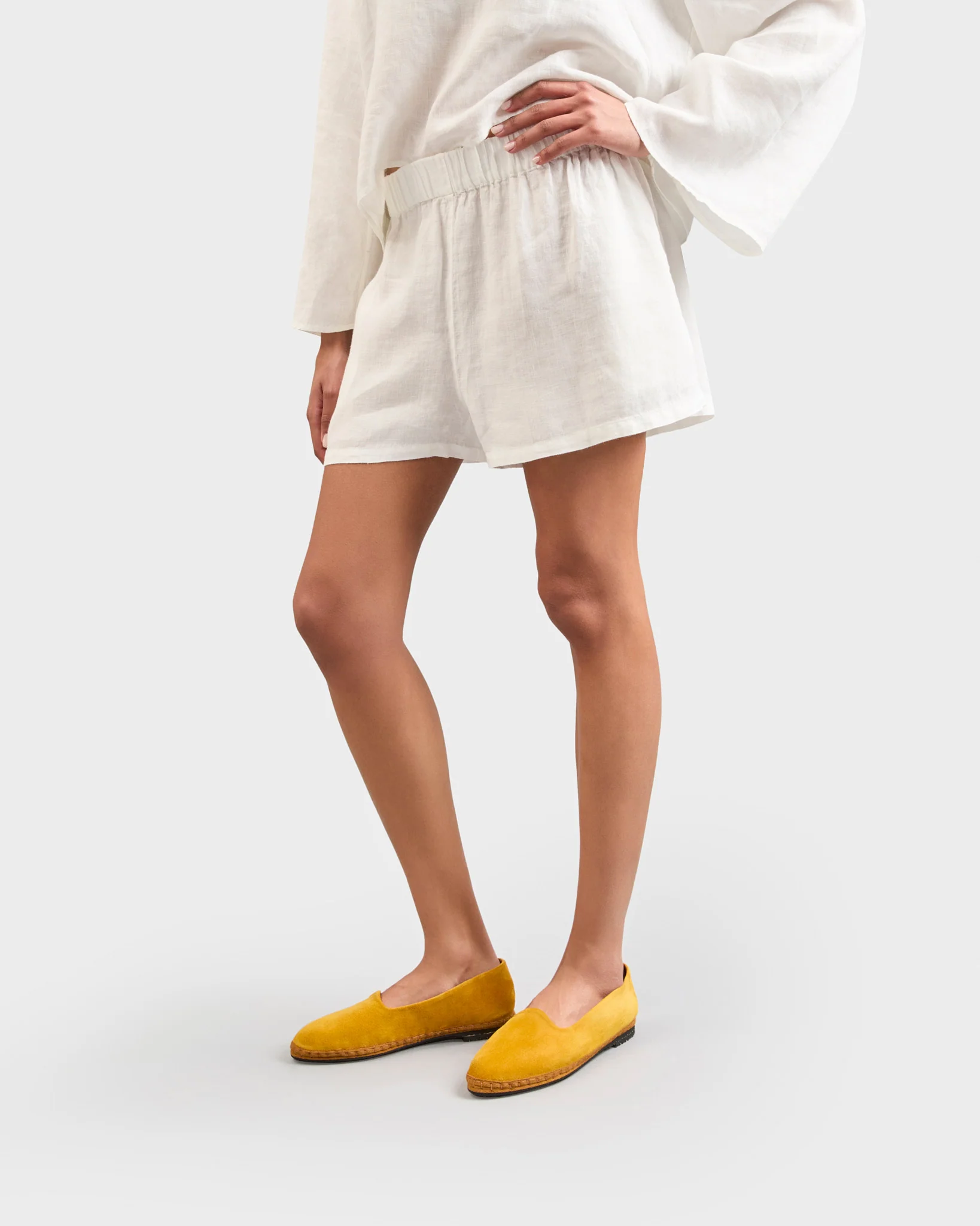Brummel Suede Venetian Slippers - N33VF - Luca Rubinacci X Manebí - Zafferano - Image 5