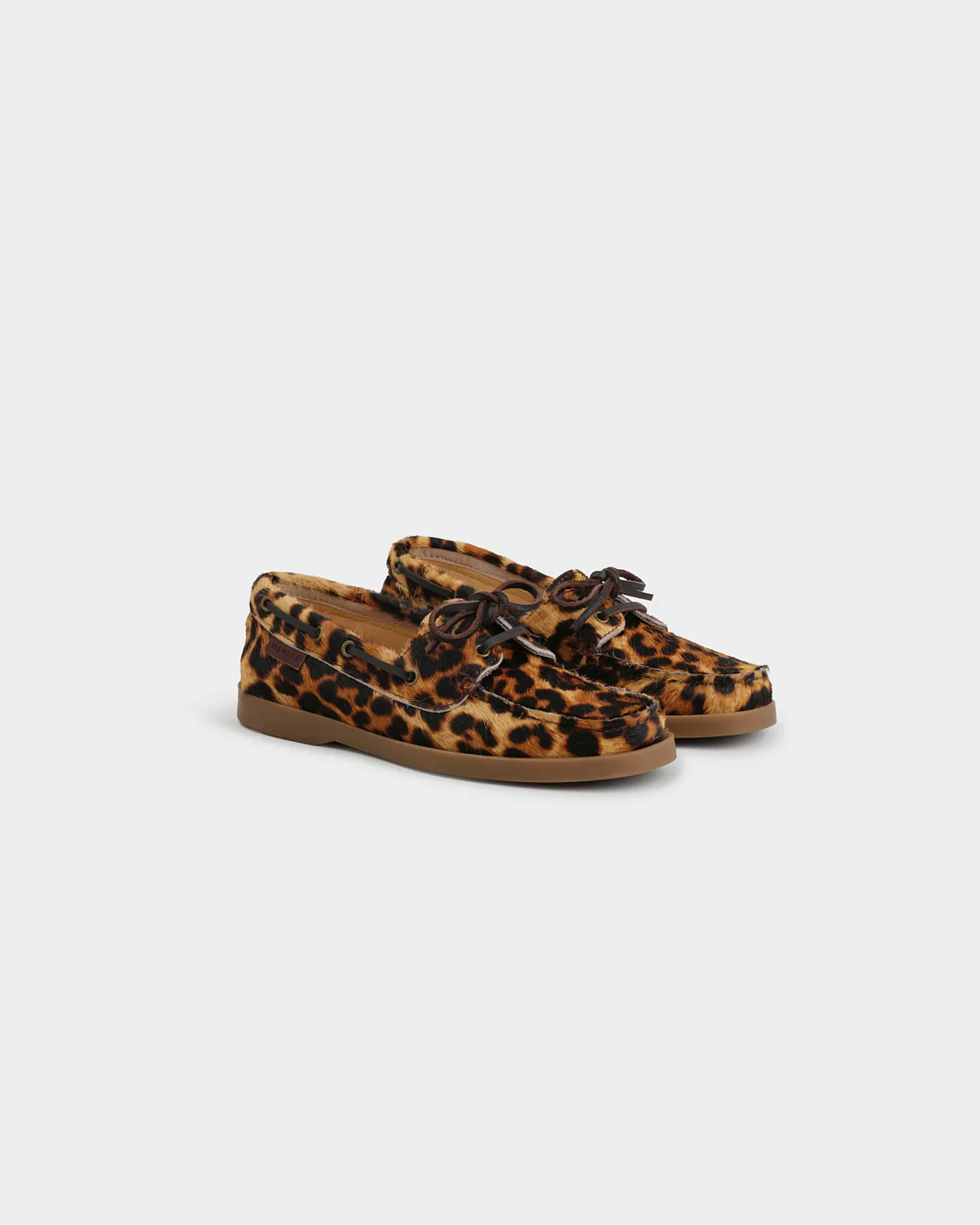 Calf Hair Boat-Shoes - D62KK - Serengeti - Leopard - Image 3