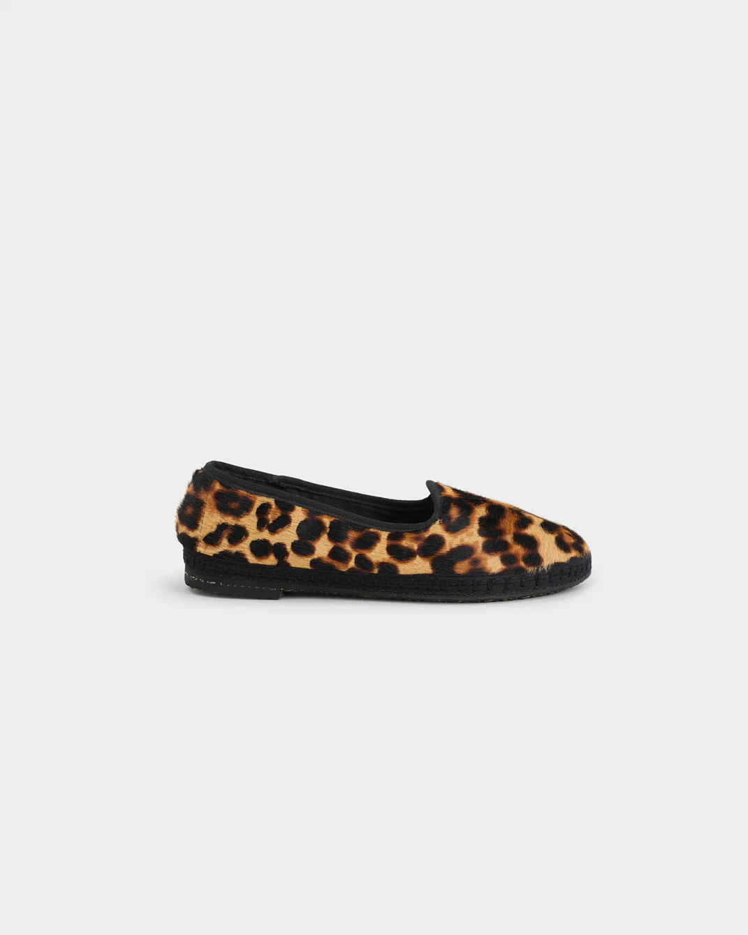 Calf Hair Venetian Slippers - D62VF - Serengeti - Leopard