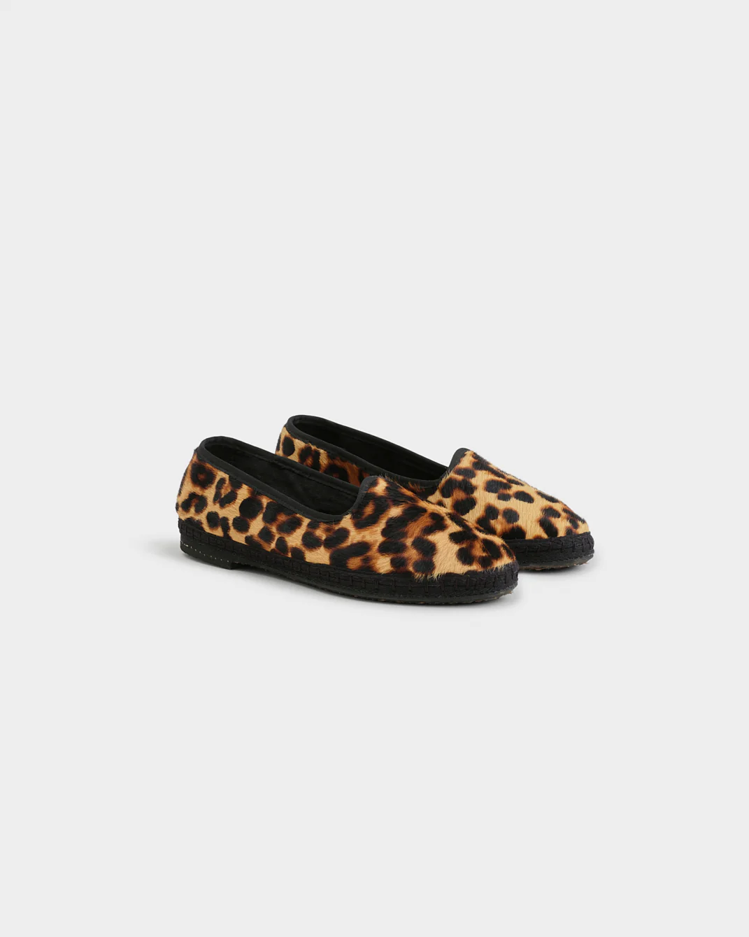 Calf Hair Venetian Slippers - D62VF - Serengeti - Leopard - Image 3