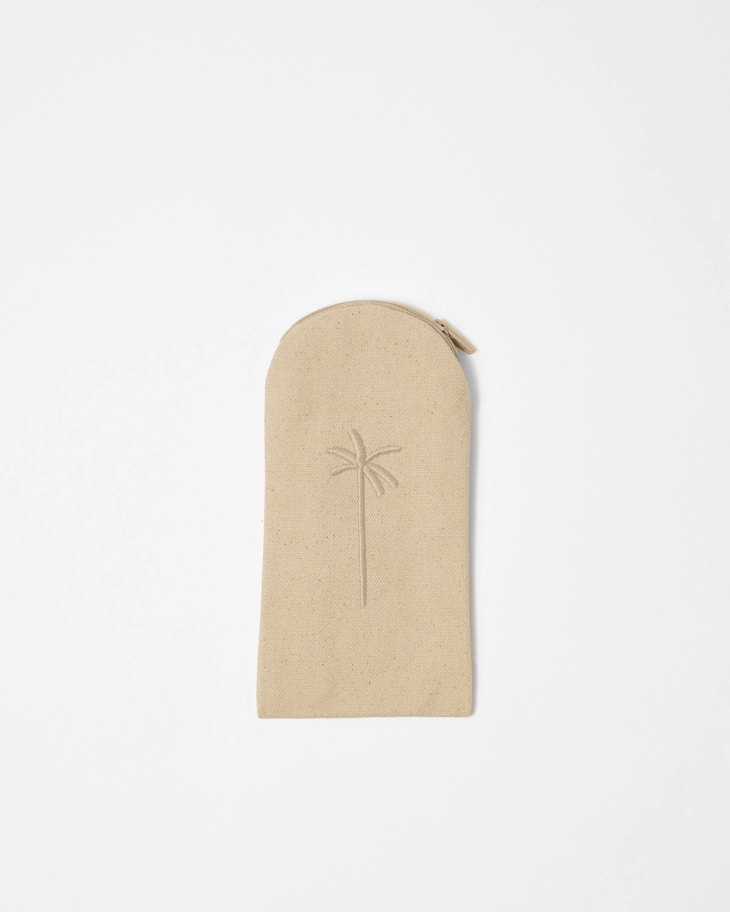 Canvas Sunglassess Case - B05GC - La Havana Butter With Ecru Logo - Image 3