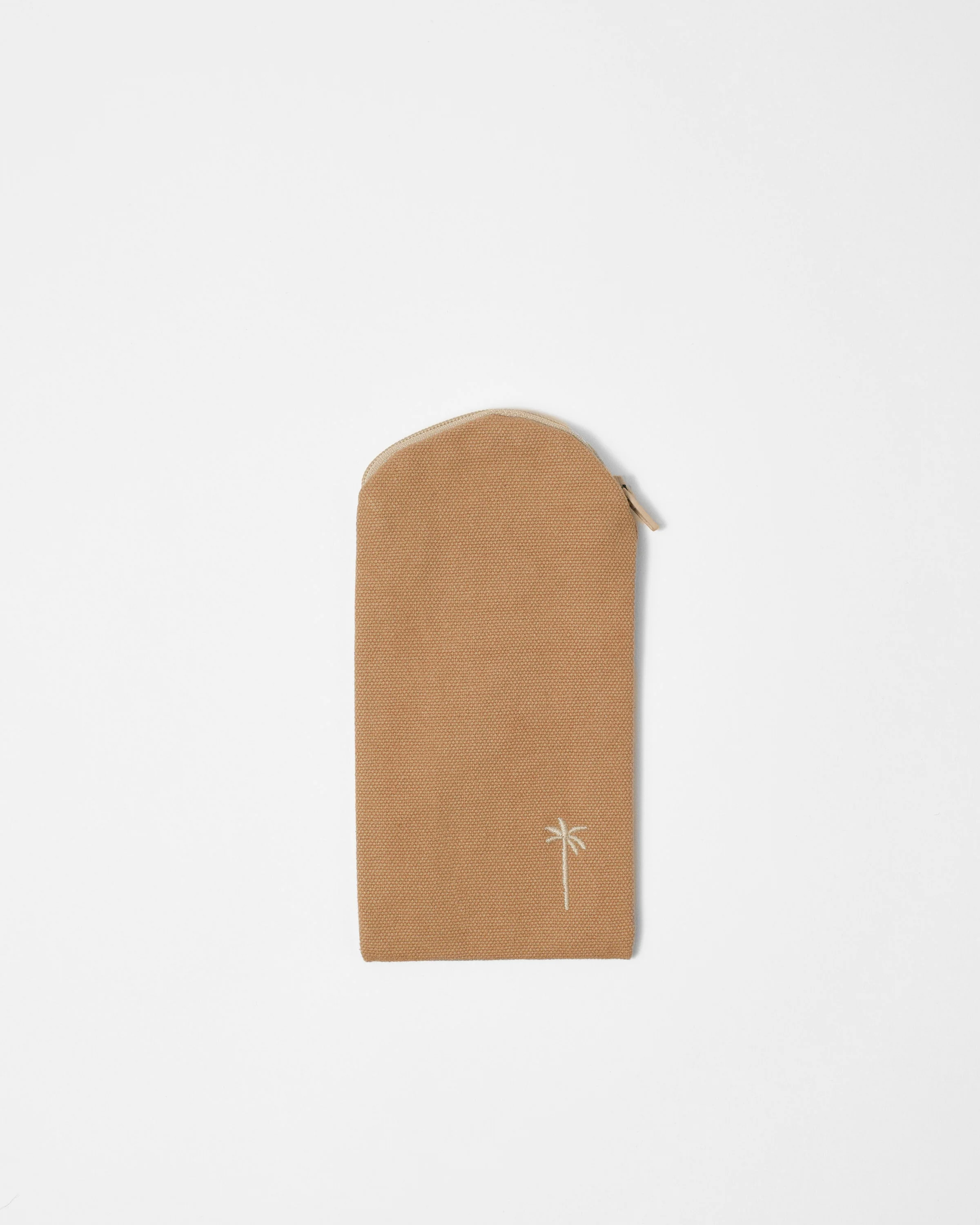 Canvas Sunglassess Case - B04GC - La Havana Desert With Ecru Logo - Image 3