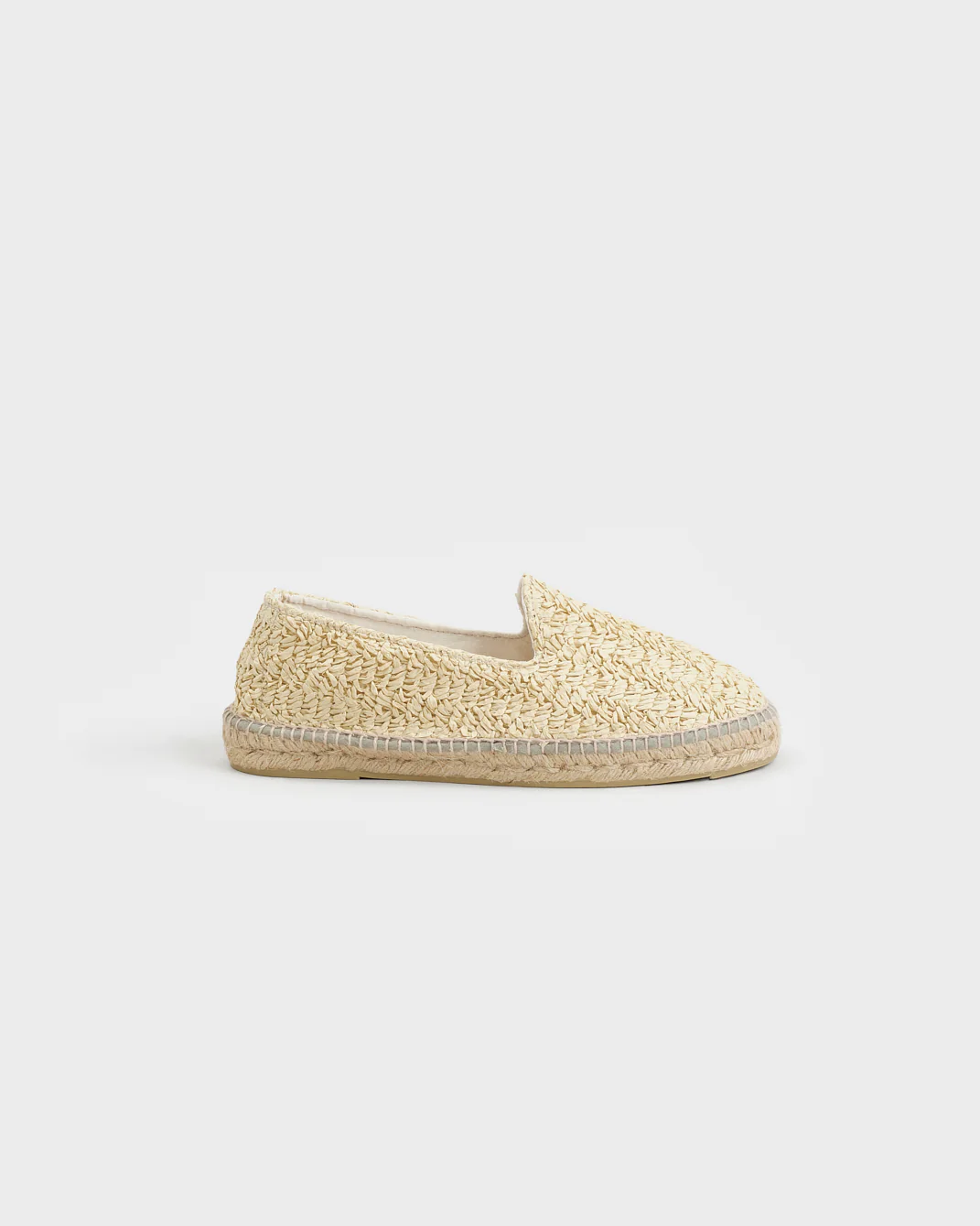 Coarse Woven Raffia Espadrilles - H36C0 - Yucatán Natural