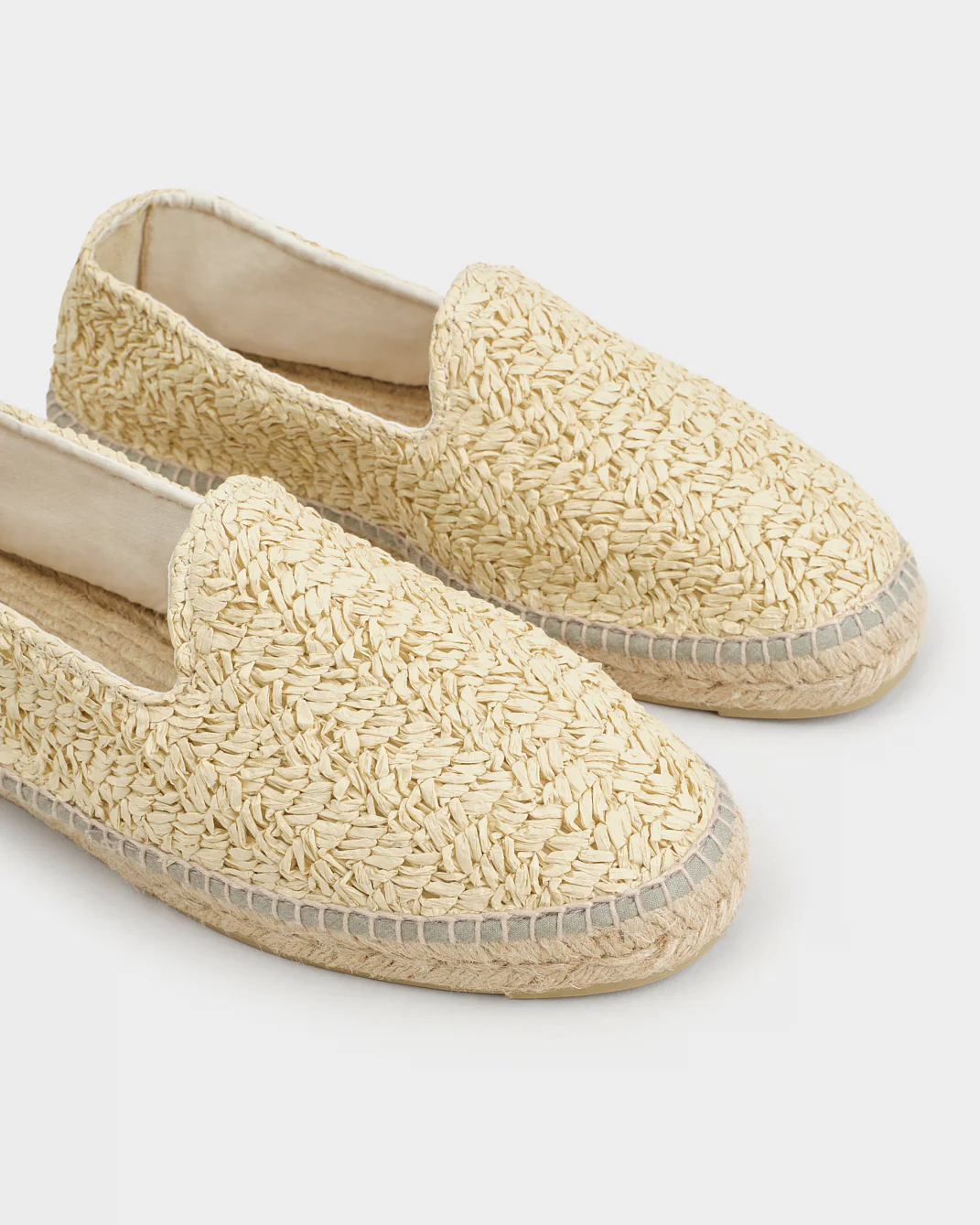 Coarse Woven Raffia Espadrilles - H36C0 - Yucatán Natural - Image 5