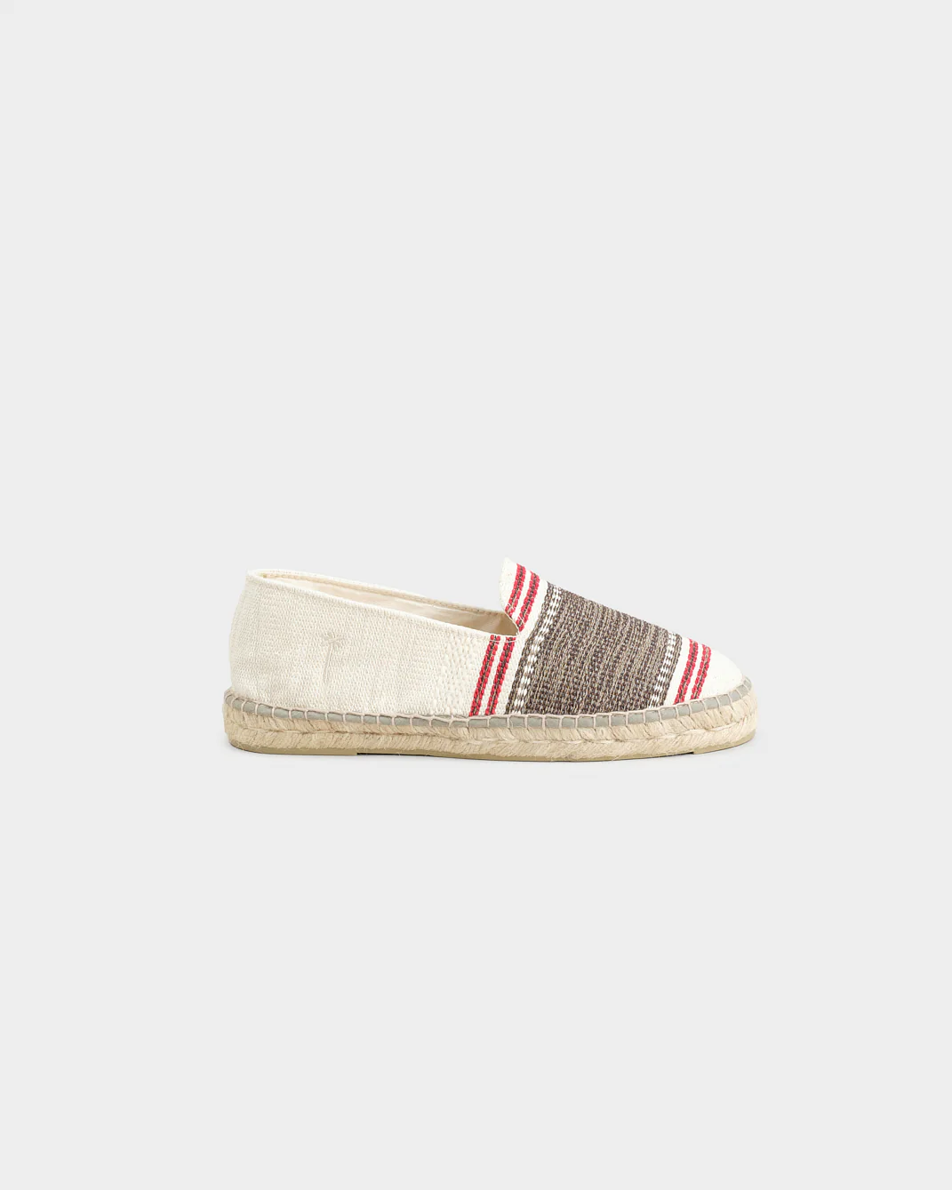 Cotton Jaquard Espadrilles - H50C0 - Portofino Cocoa Maxi Stripe