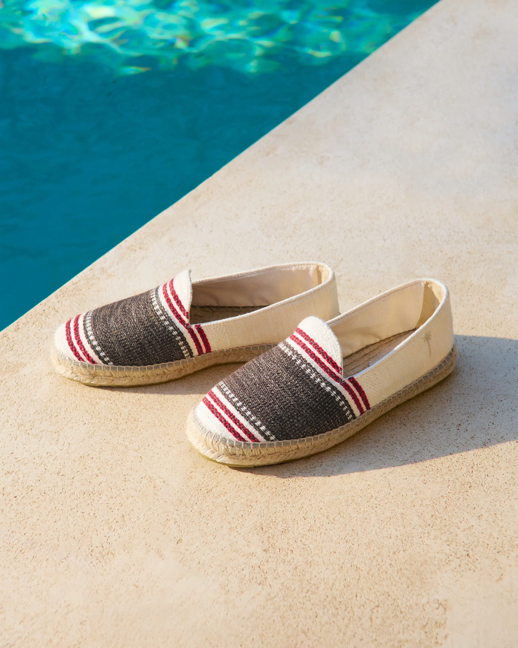 Cotton Jaquard Espadrilles - H50C0 - Portofino Cocoa Maxi Stripe - Image 5