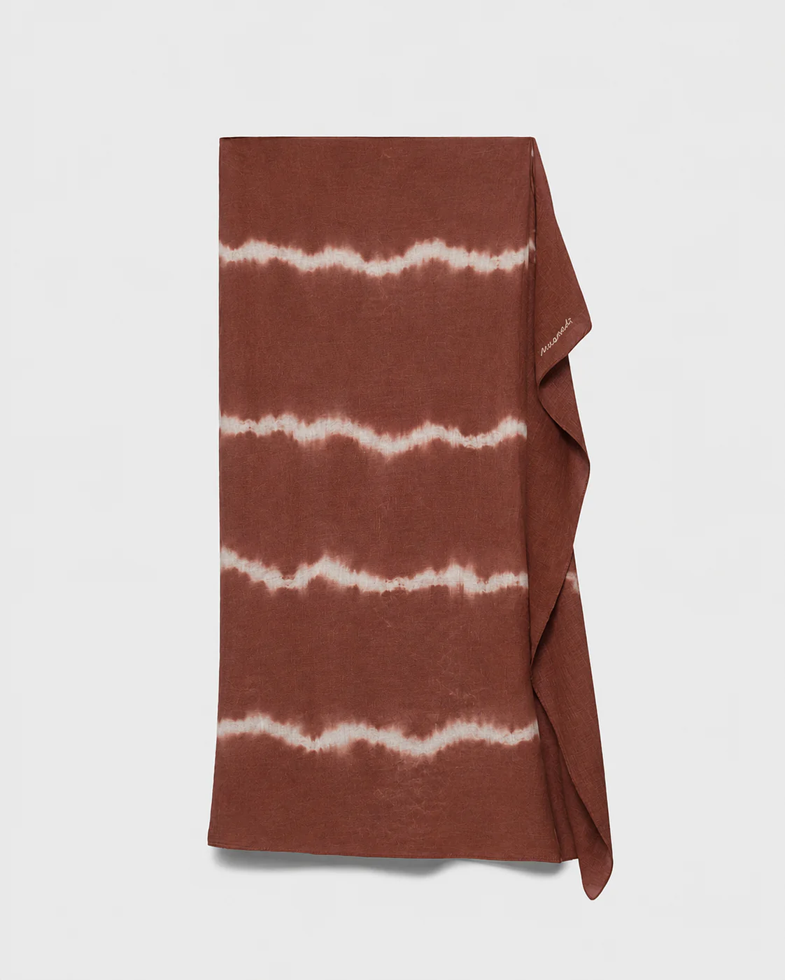 Cotton Shibori Calypso Sarong - C88IZ - Terracotta - Image 3