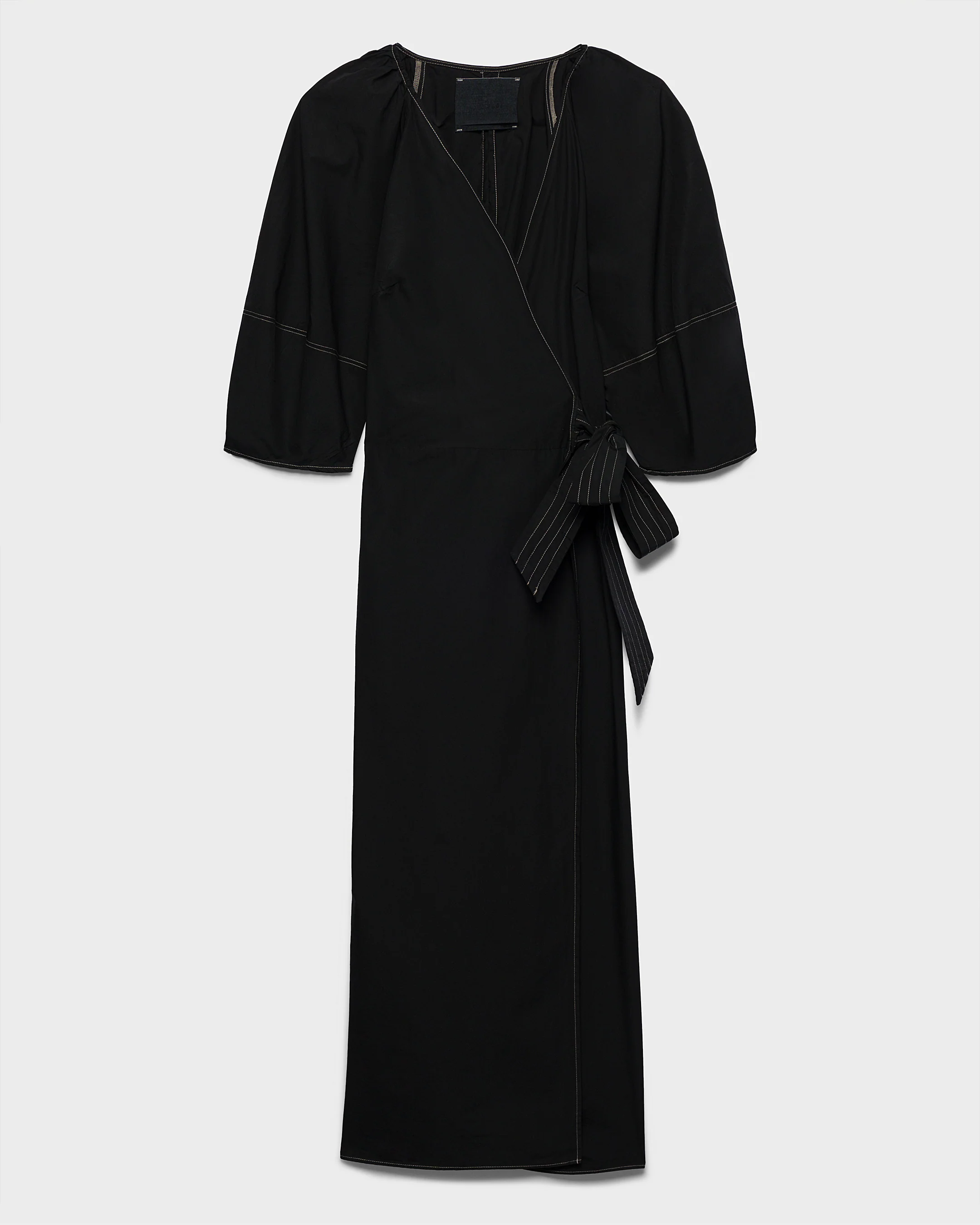 Cotton Toile Almeria Dress - C10EF - Black - Image 5