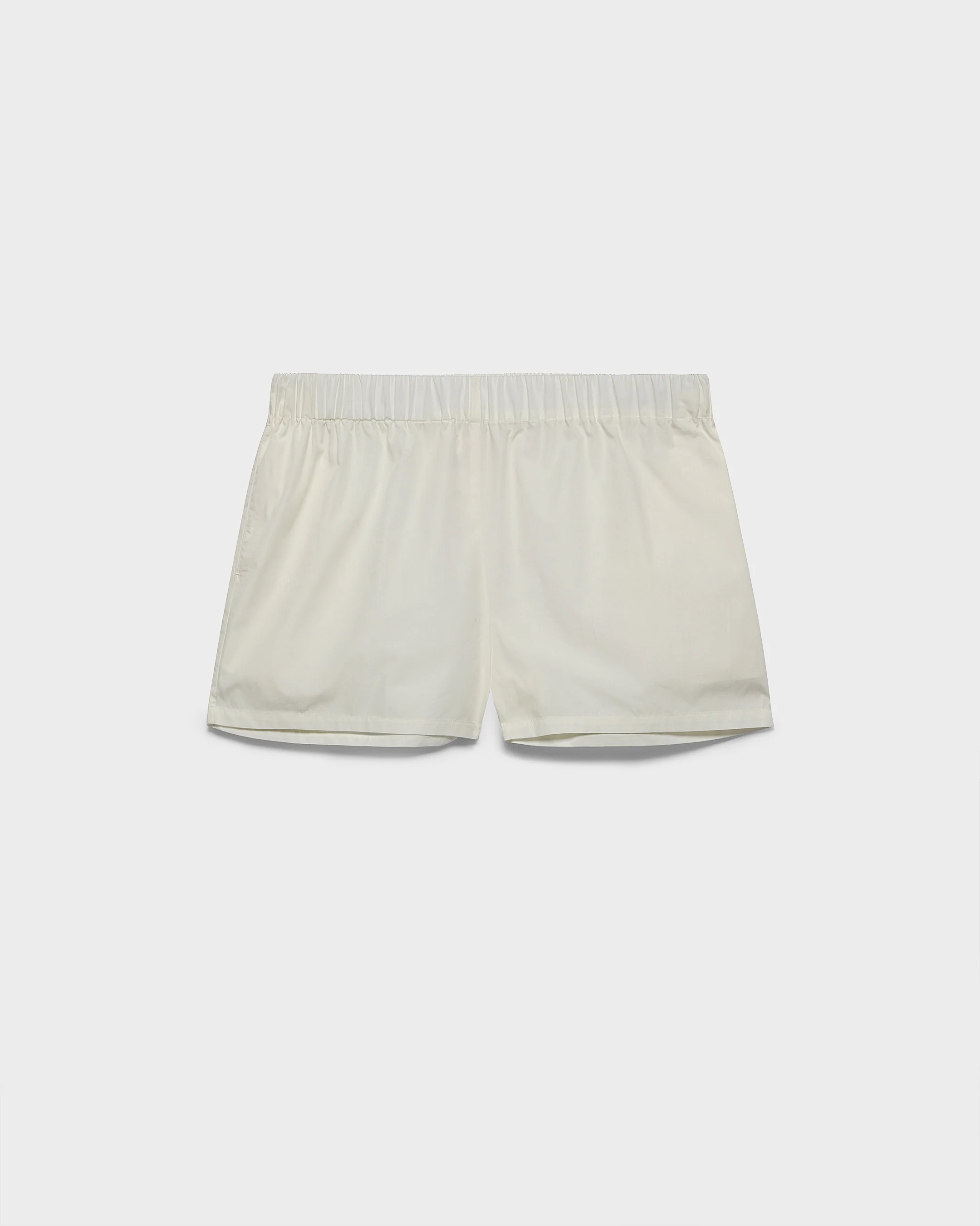 Light Popeline Bahia Shorts - C51BV - Shell White - Image 5