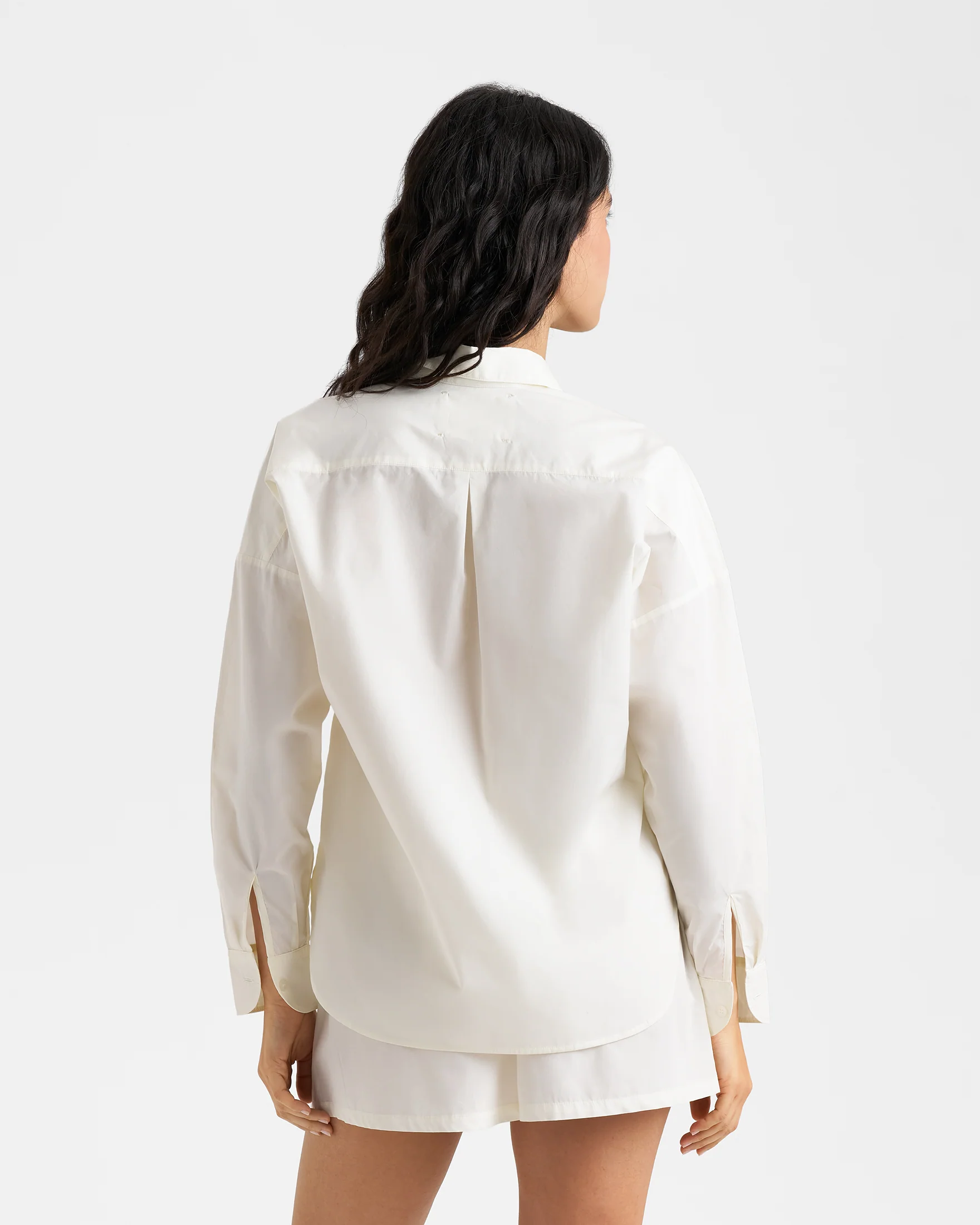 Light Popeline Binibeca Shirt - C51EQ - Shell White - Image 4