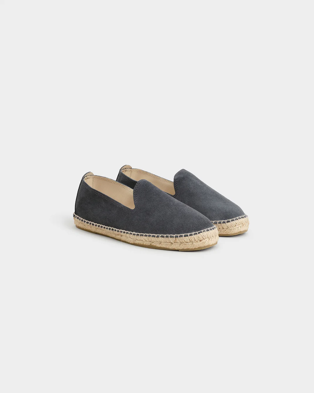 Suede Espadrilles - W10C0 - Hamptons Carbon Grey - Image 3