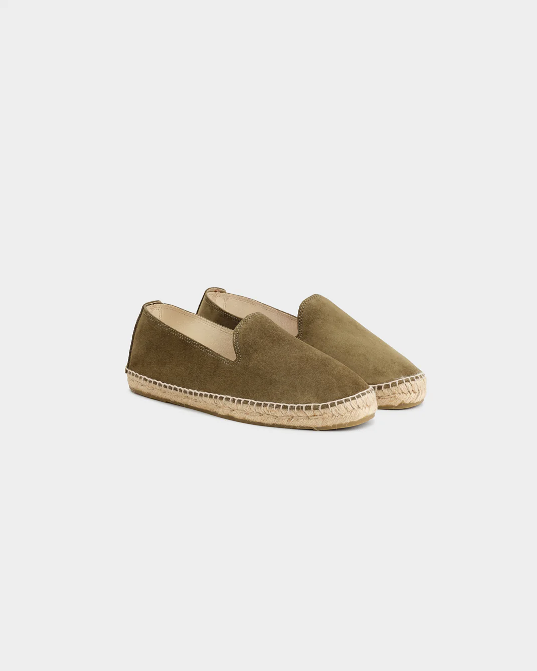 Suede Espadrilles - R37C0 - Hamptons Olive - Image 3