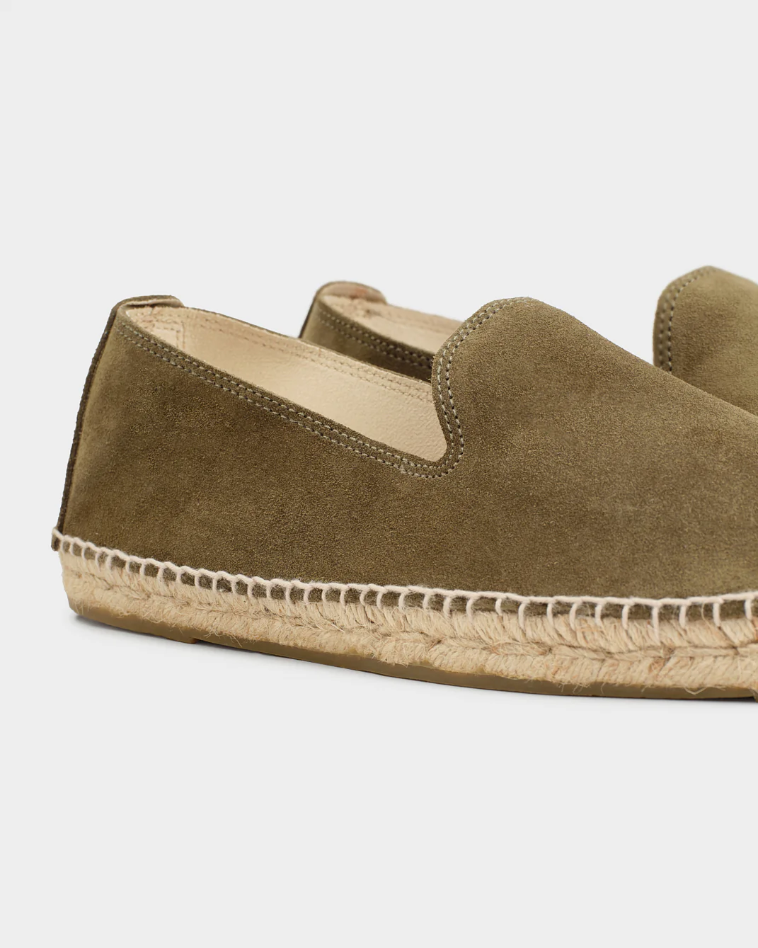 Suede Espadrilles - R37C0 - Hamptons Olive - Image 4