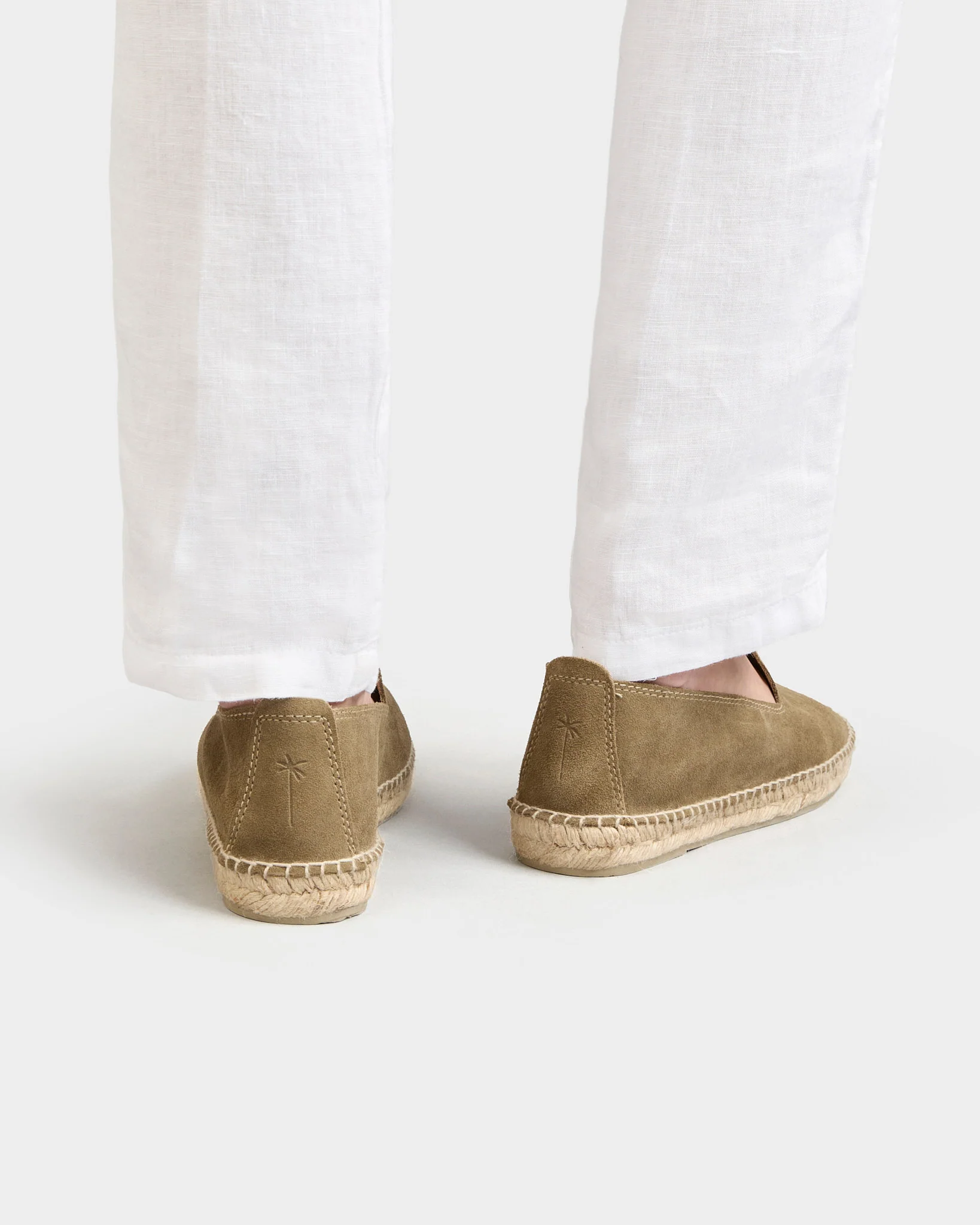 Suede Espadrilles - R37C0 - Hamptons Olive - Image 6