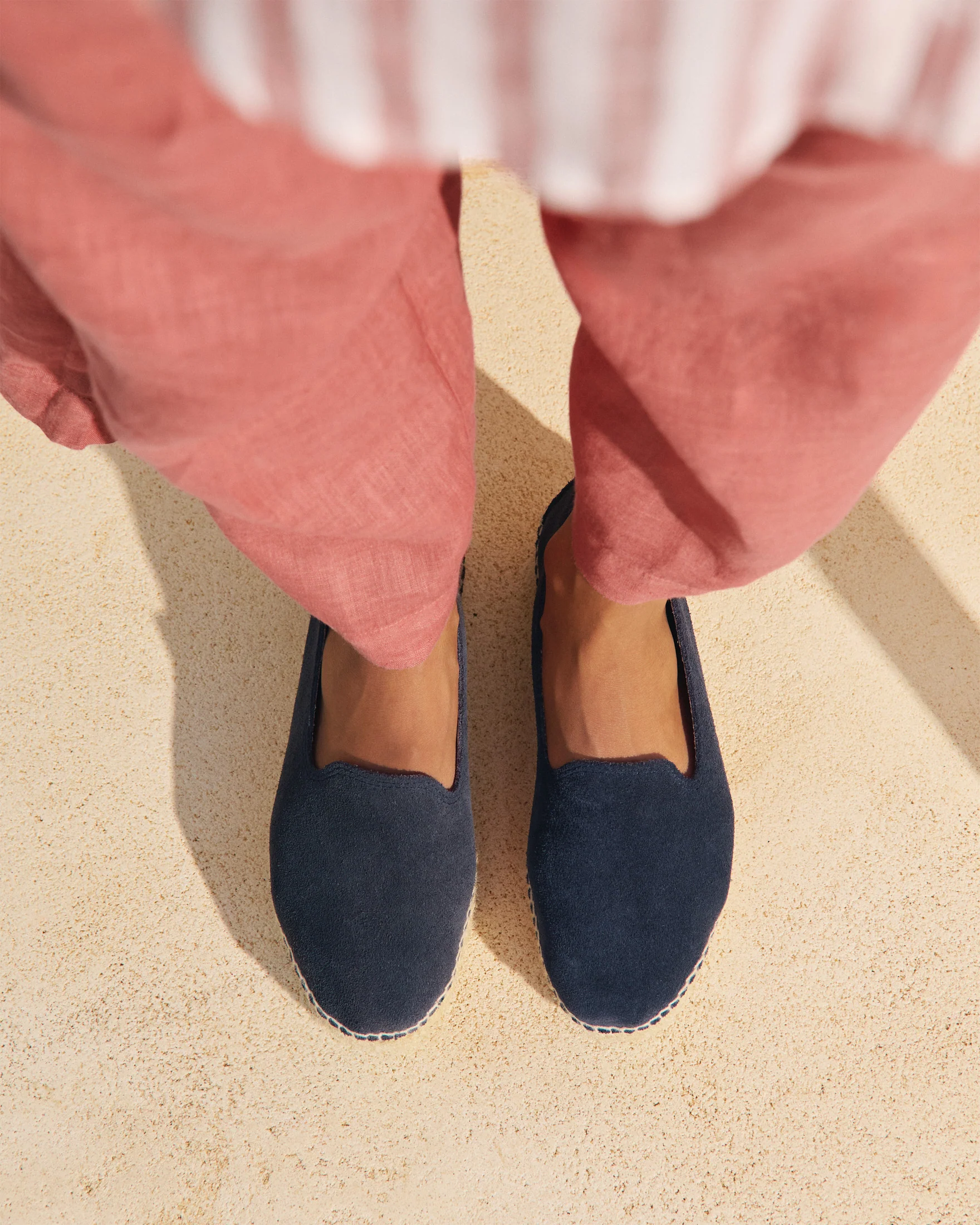 Suede Double Sole Espadrilles - K15D0 - Hamptons Patriot Blue - Image 2