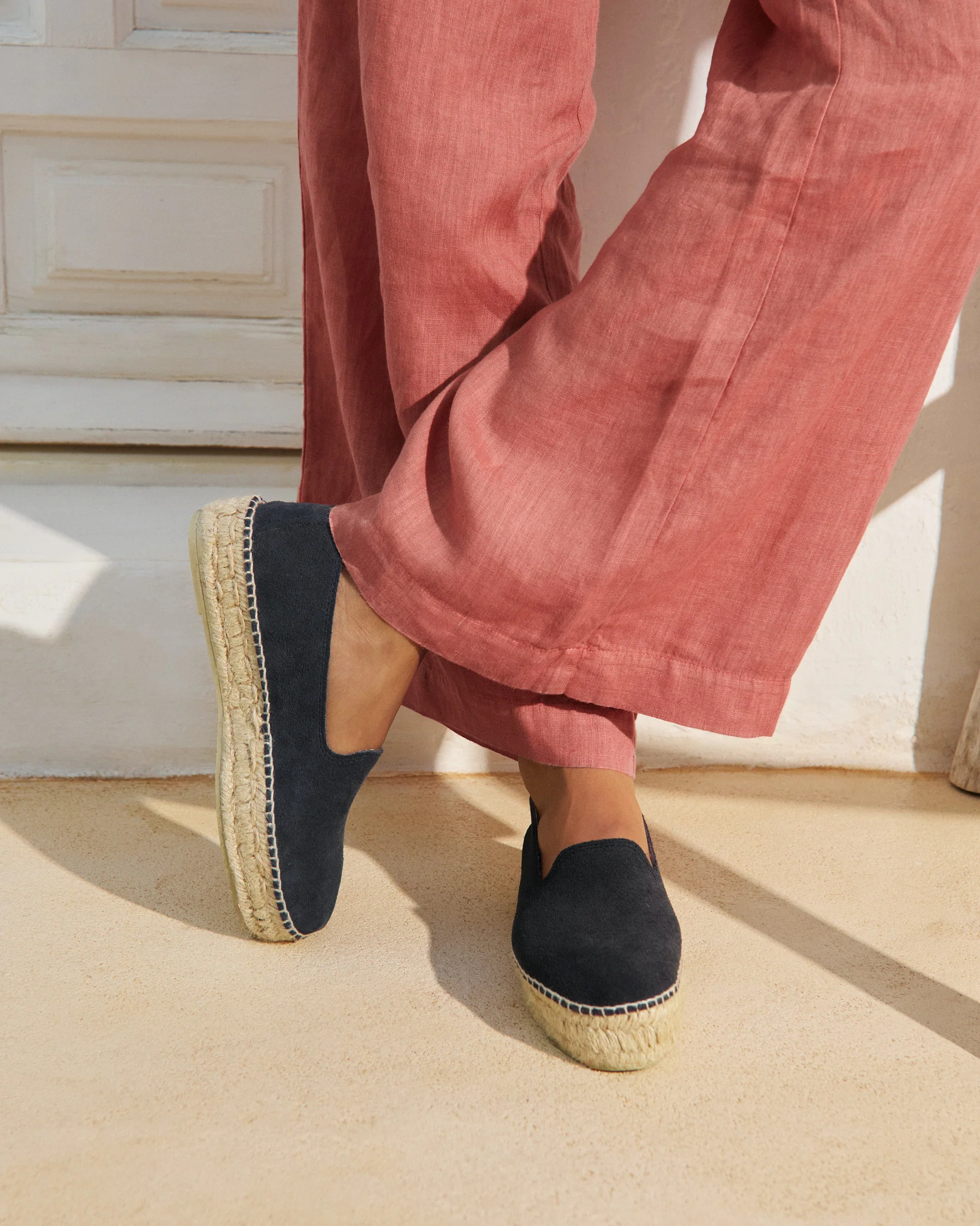 Suede Double Sole Espadrilles - K15D0 - Hamptons Patriot Blue - Image 5