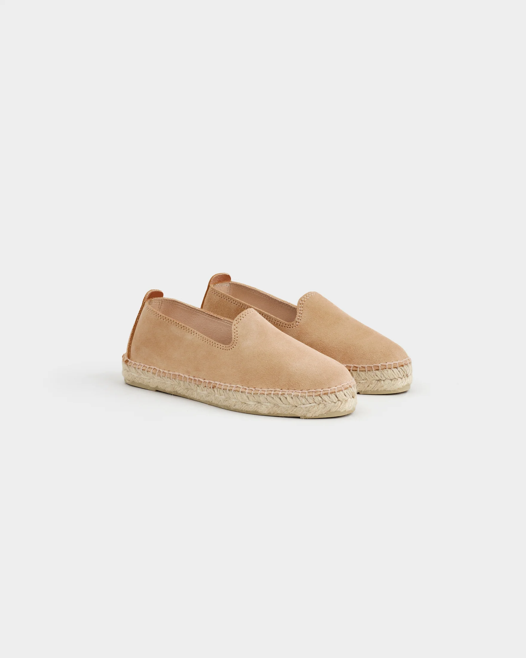 Suede Flat Espadrilles - W19N0 - Hamptons Vintage Taupe - Image 3