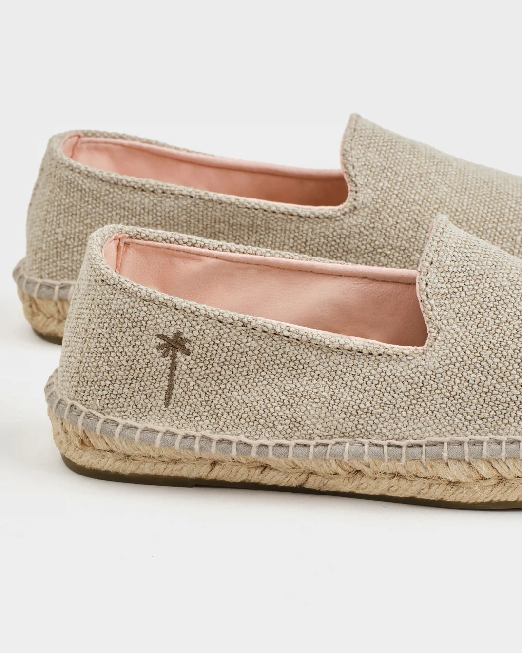 Organic Hemp Flat Espadrilles - O71N0 - La Havana Natural - Image 4