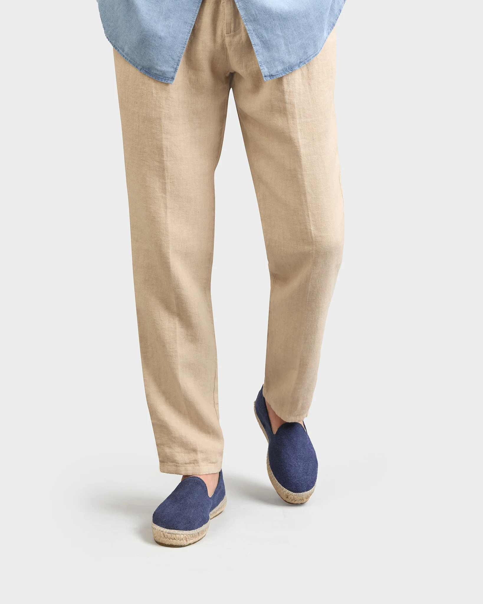 Organic Hemp Espadrilles - O75C0 - La Havana Navy - Image 5