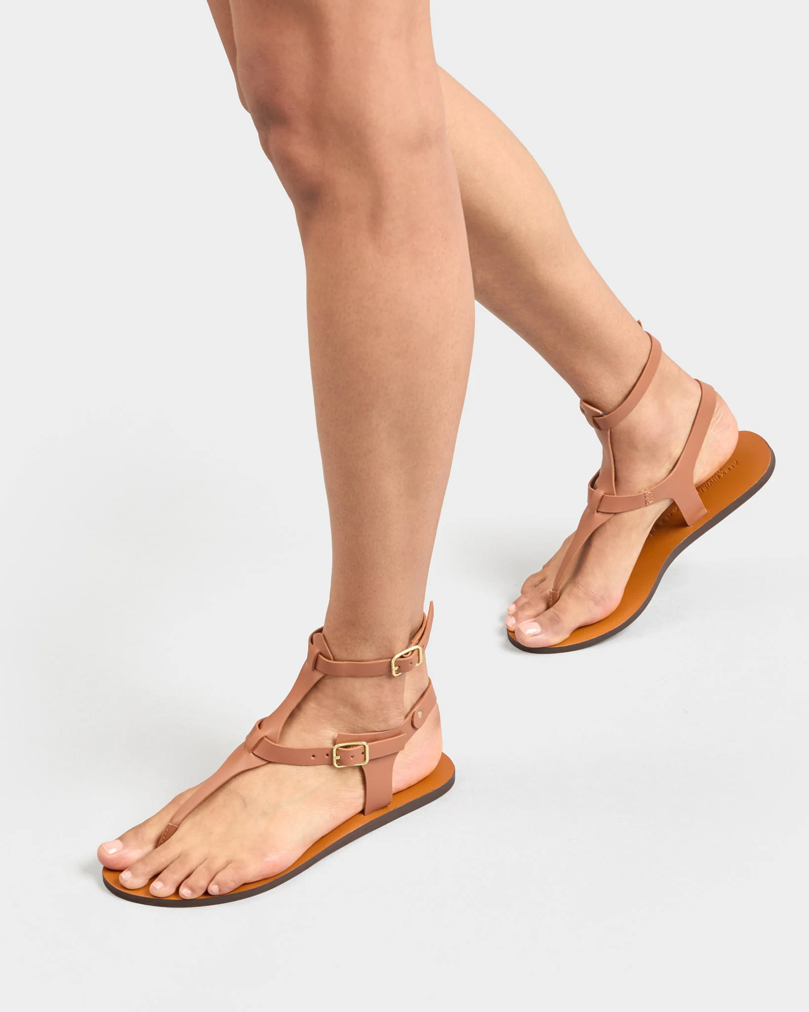 Etienne Leather Gladiator Sandals - N36Y0 - Alex Rivière Studio X Manebí - Tan - Image 2