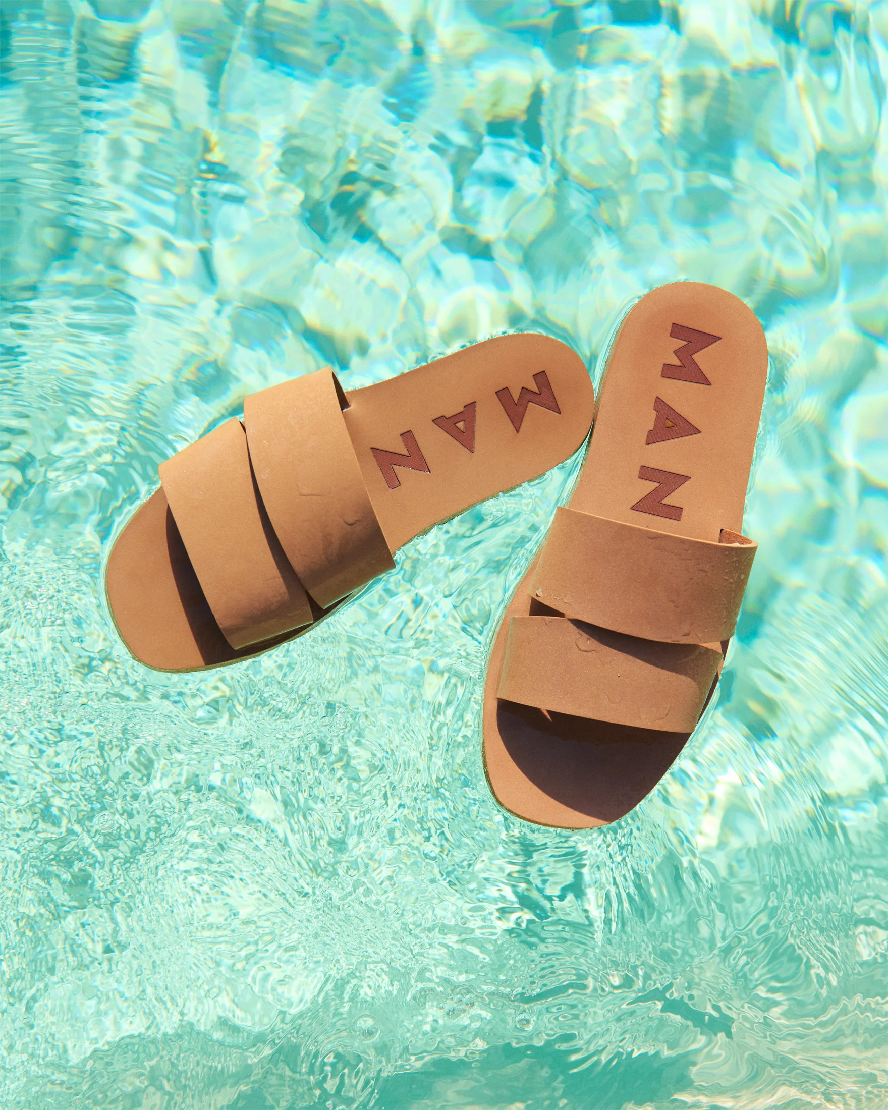 Eva Two Bands Swim Sandals - R39FX - Honolulu Cuero - Image 2