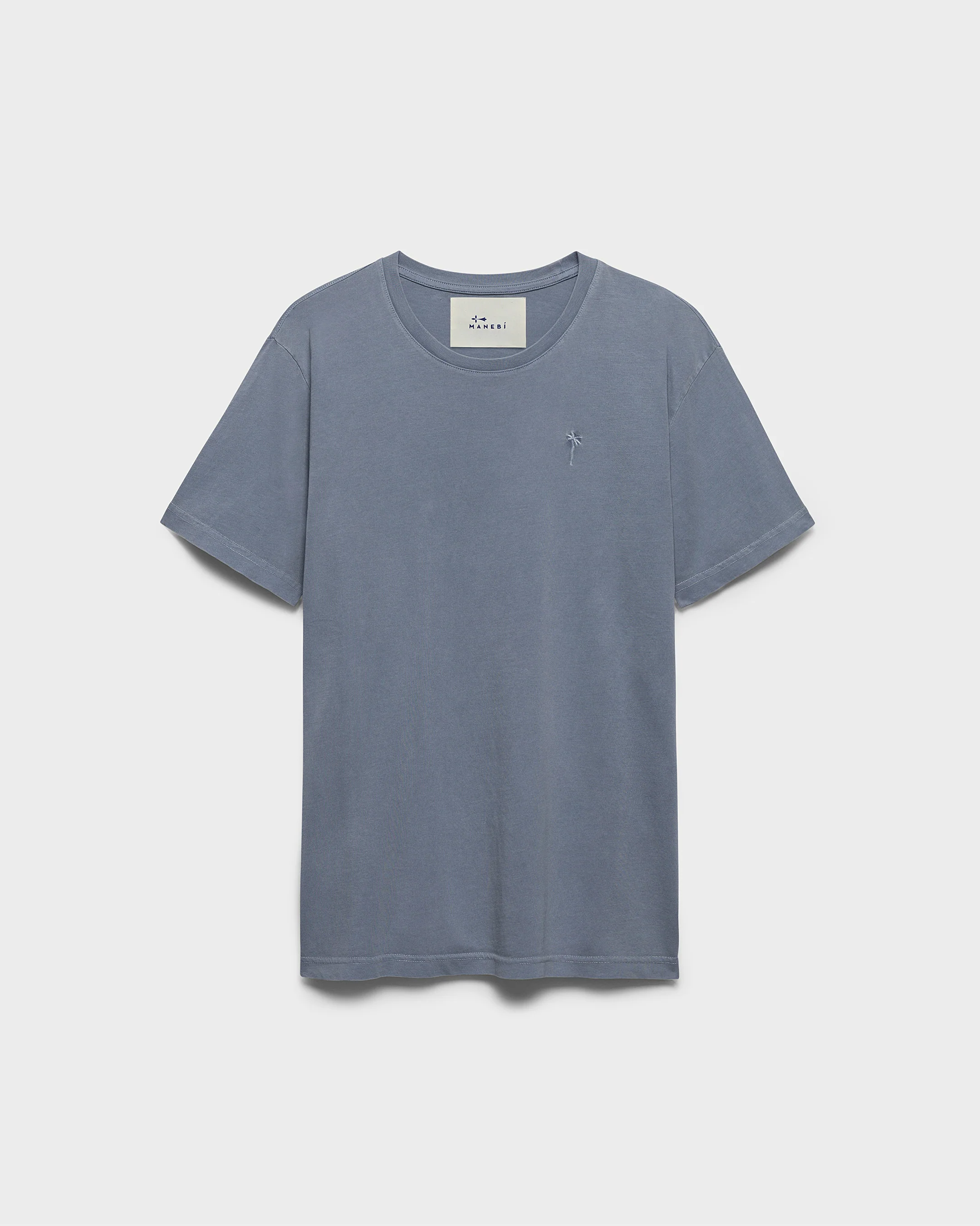 Jersey Palm T-Shirt - G95JG - Jeans And Logo Embroidery - Image 5