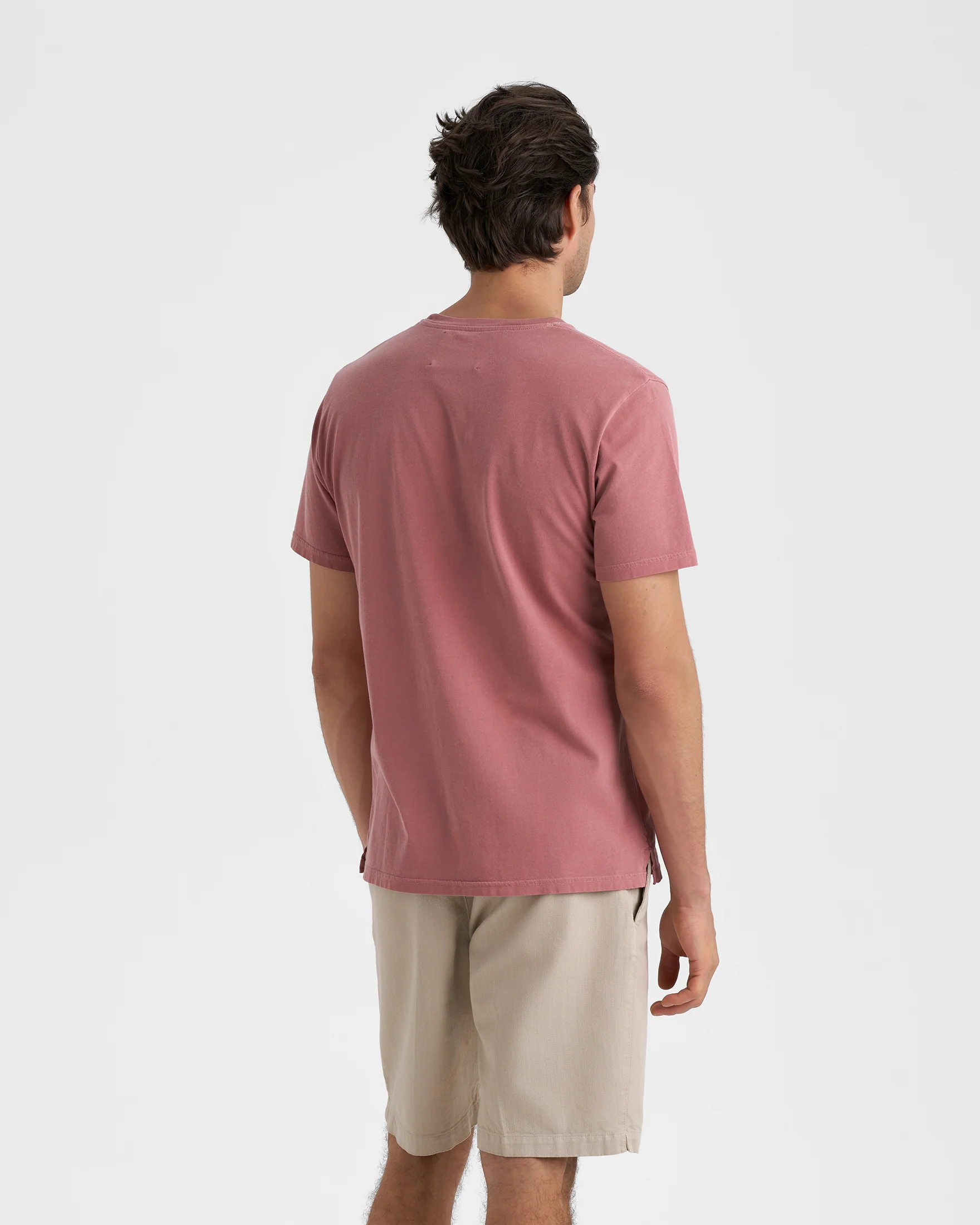 Jersey Palm T-Shirt - G82JG - Terracotta And Palm Embroidery - Image 4