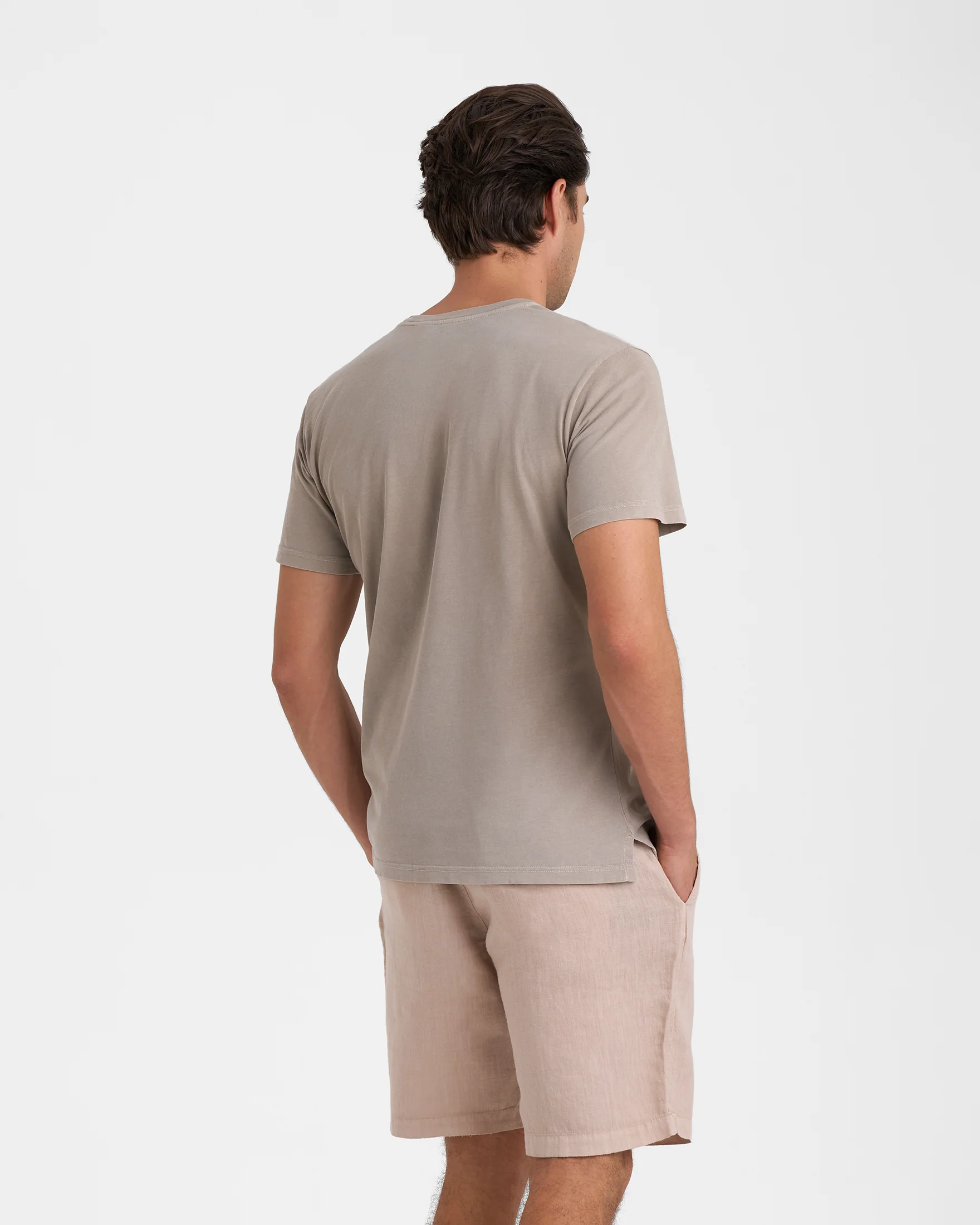 Jersey Palm T-Shirt - G86JG - Beige - Image 4