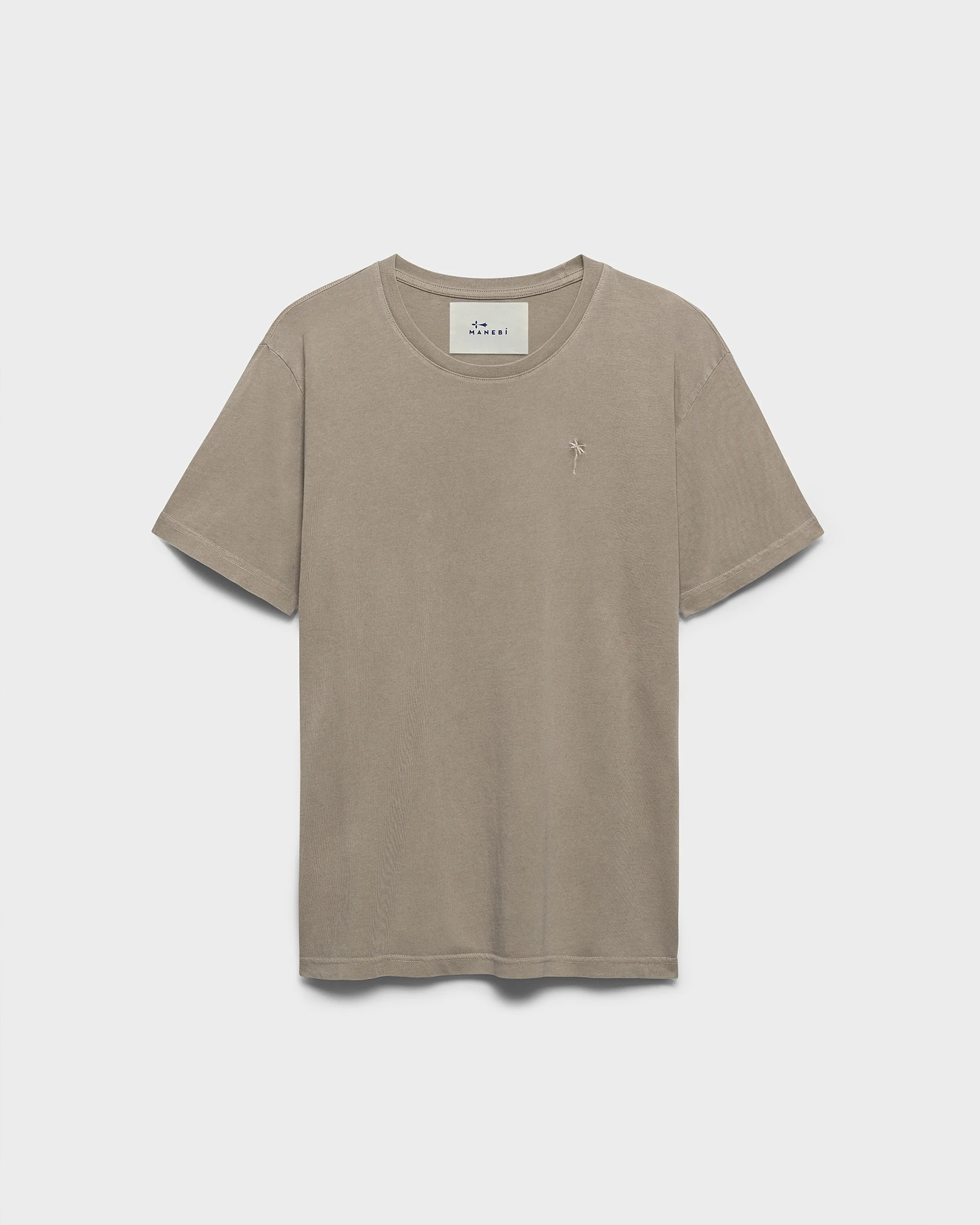 Jersey Palm T-Shirt - G86JG - Beige - Image 5
