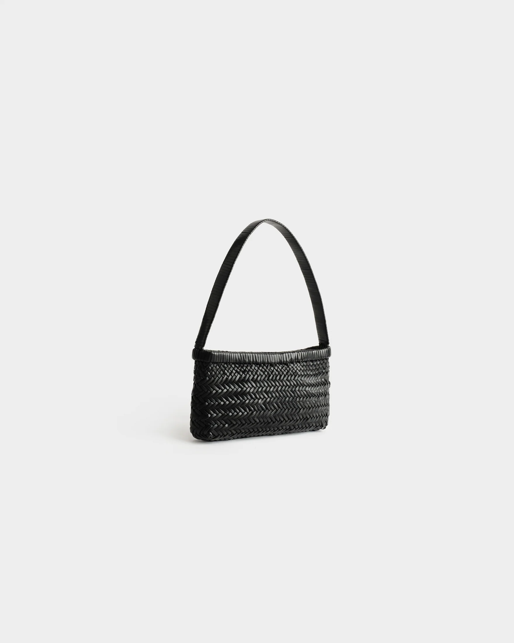 Leather Shoulder Bag - L15EX - Canyon Black - Image 3