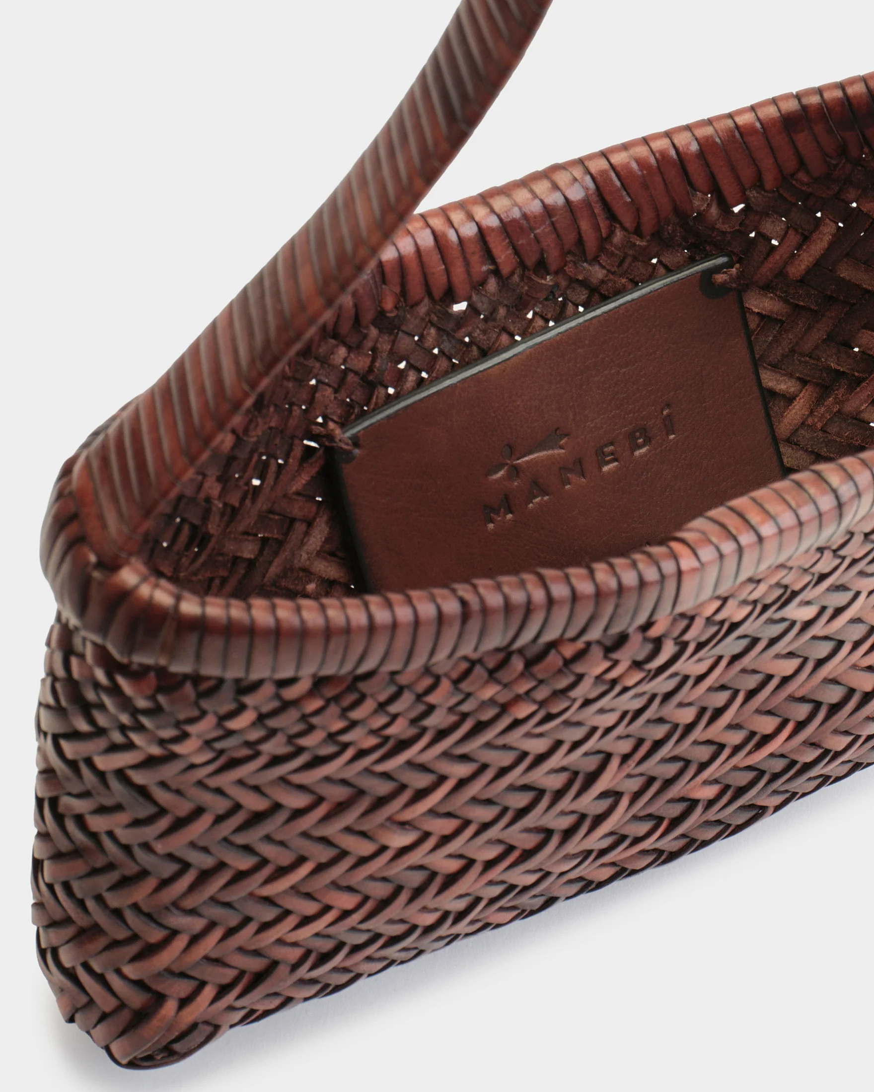 Leather Shoulder Bag - L14EX - Canyon Dark Brown - Image 2