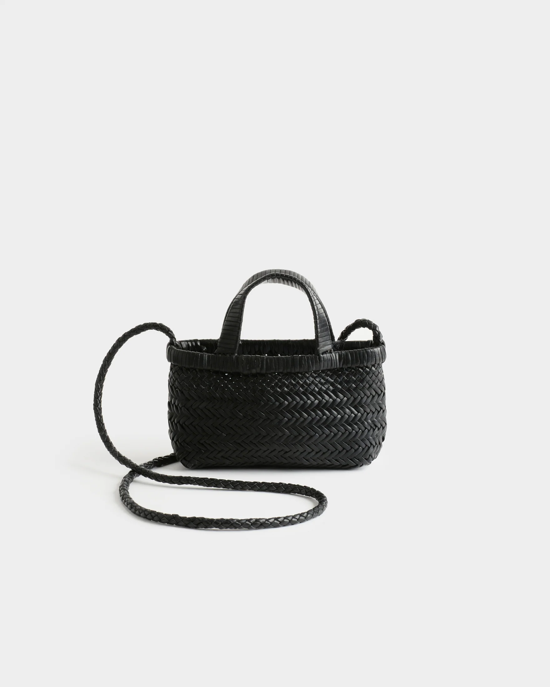 Leather Sunset Bag Micro - L15HI - Canyon Black