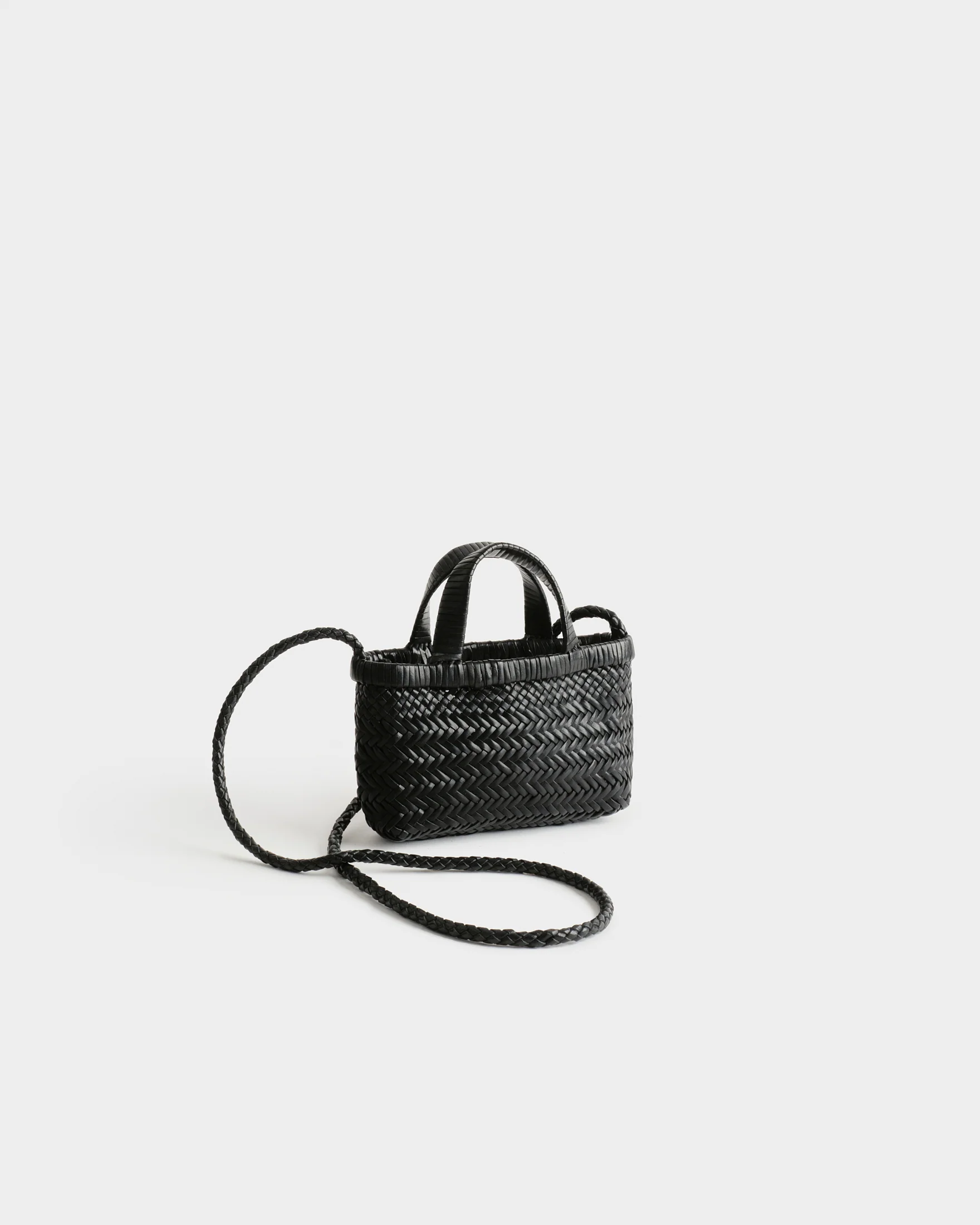 Leather Sunset Bag Micro - L15HI - Canyon Black - Image 2