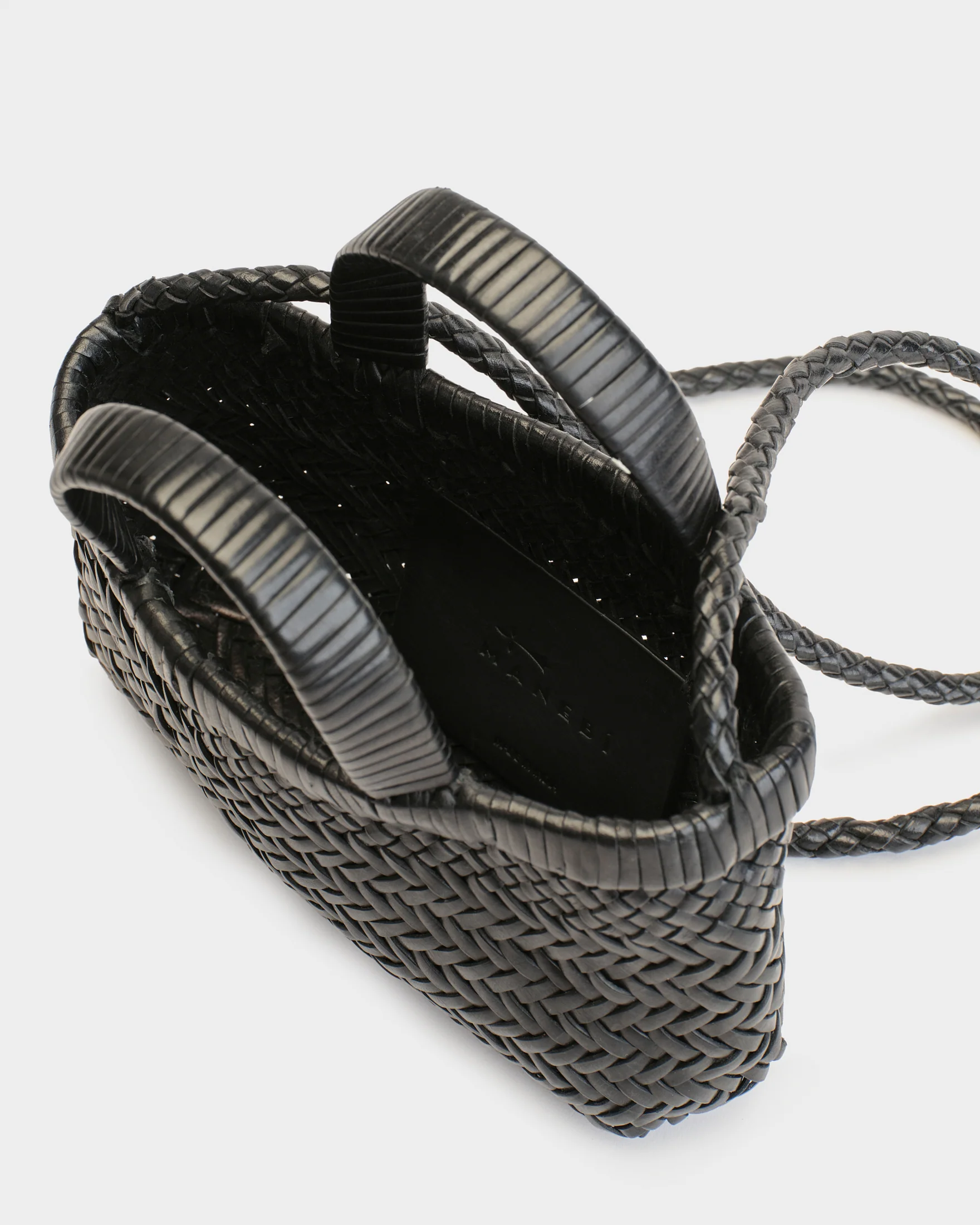 Leather Sunset Bag Micro - L15HI - Canyon Black - Image 3