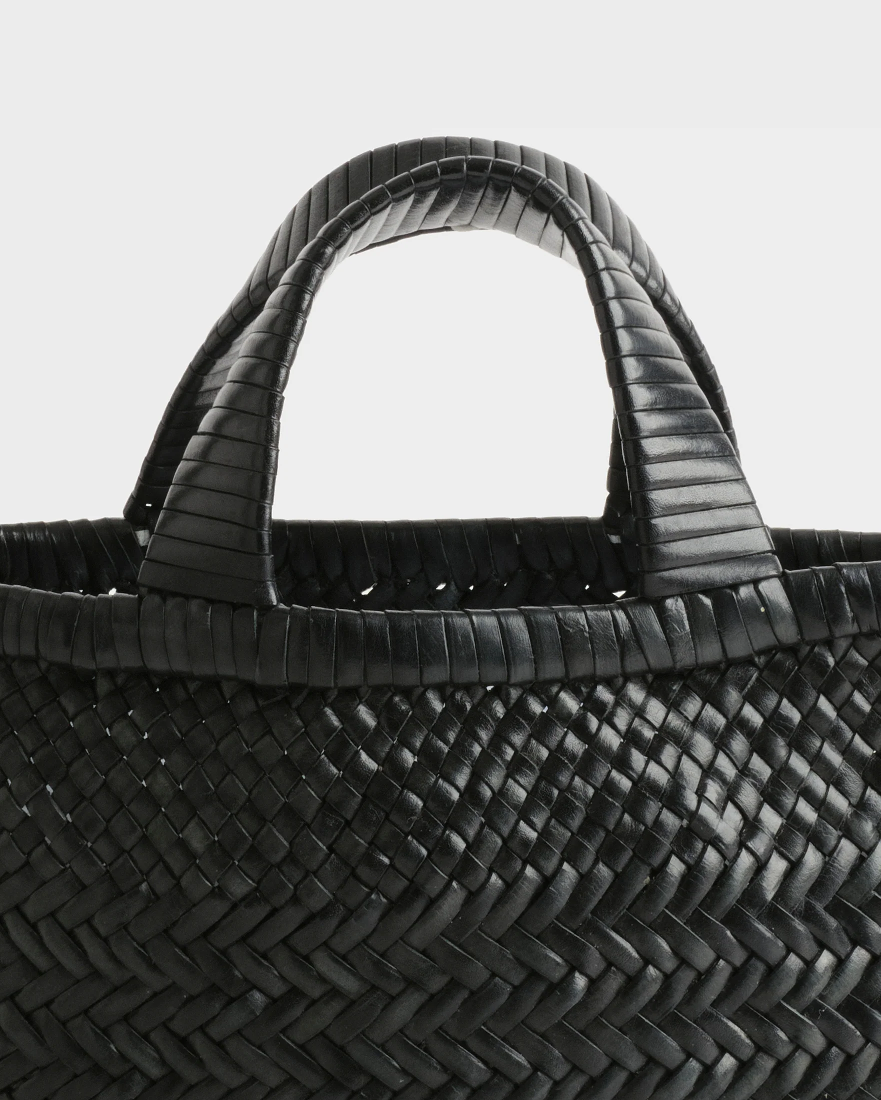 Leather New Sunset Bag Mini - L15HG - Canyon Black - Image 3