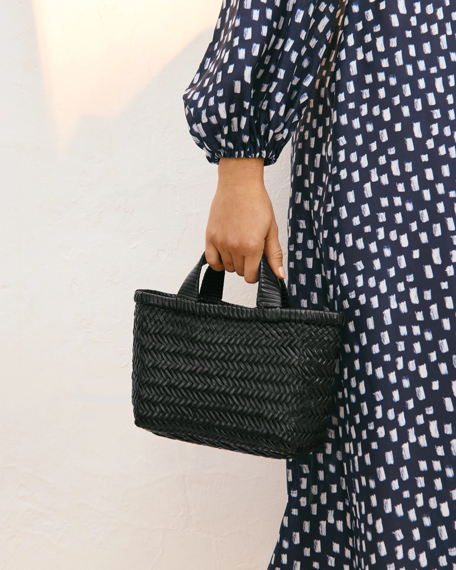 Leather New Sunset Bag Mini - L15HG - Canyon Black - Image 4