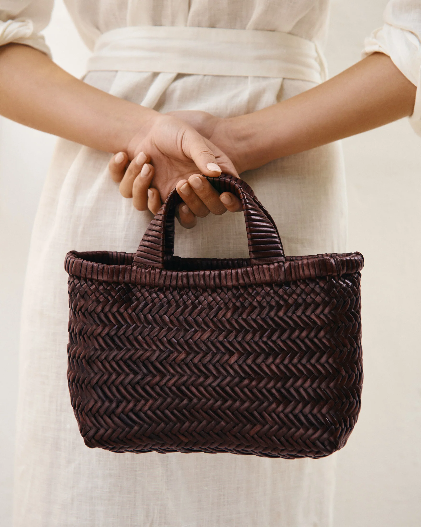 Leather Sunset Bag Mini - L14HG - Canyon Dark Brown