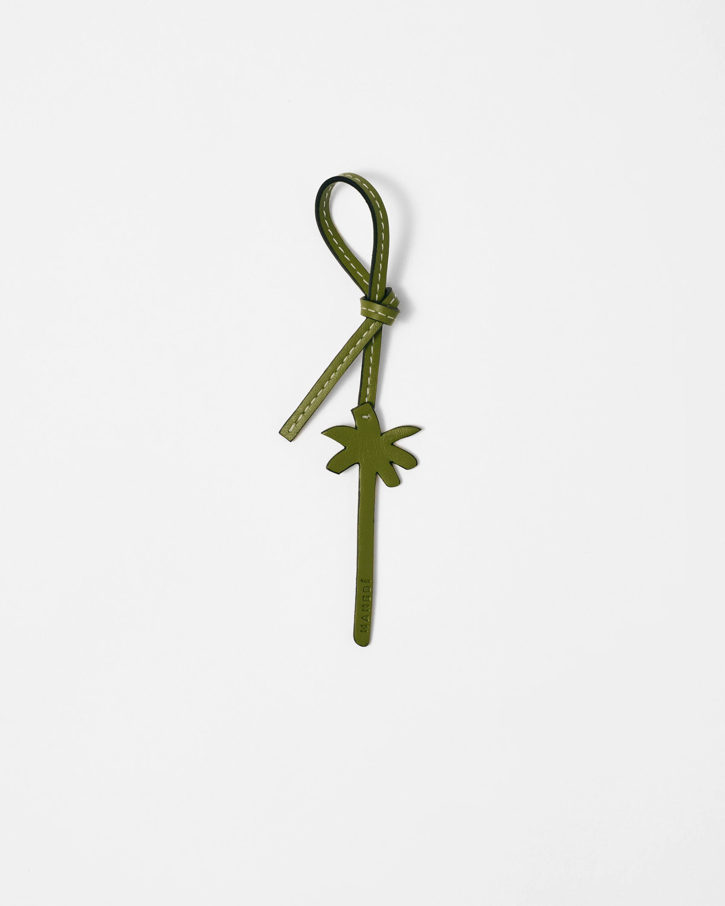 Leather Palm Charm - V41PC - Canyon Apple Green