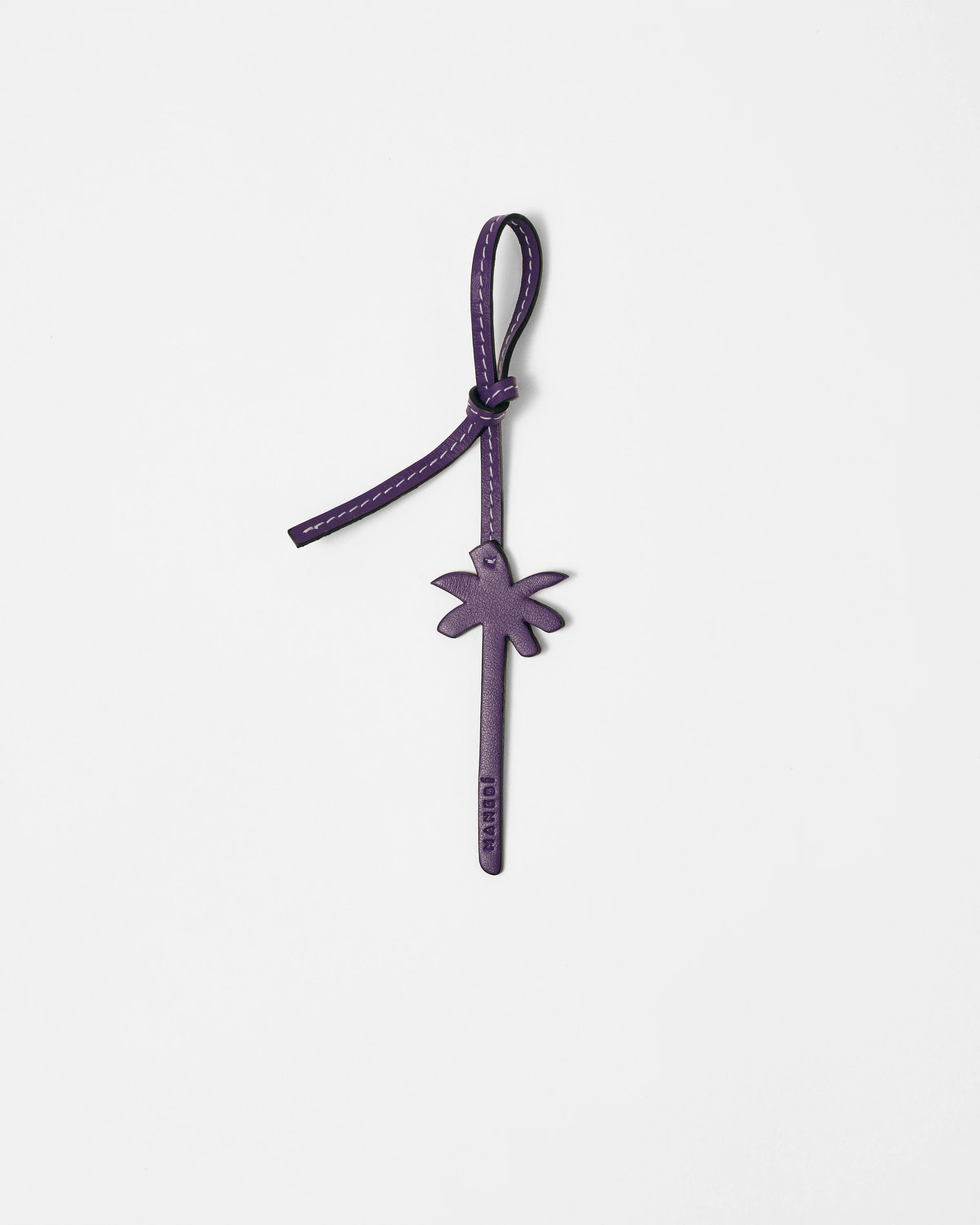 Leather Palm Charm - V47PC - Canyon Purple