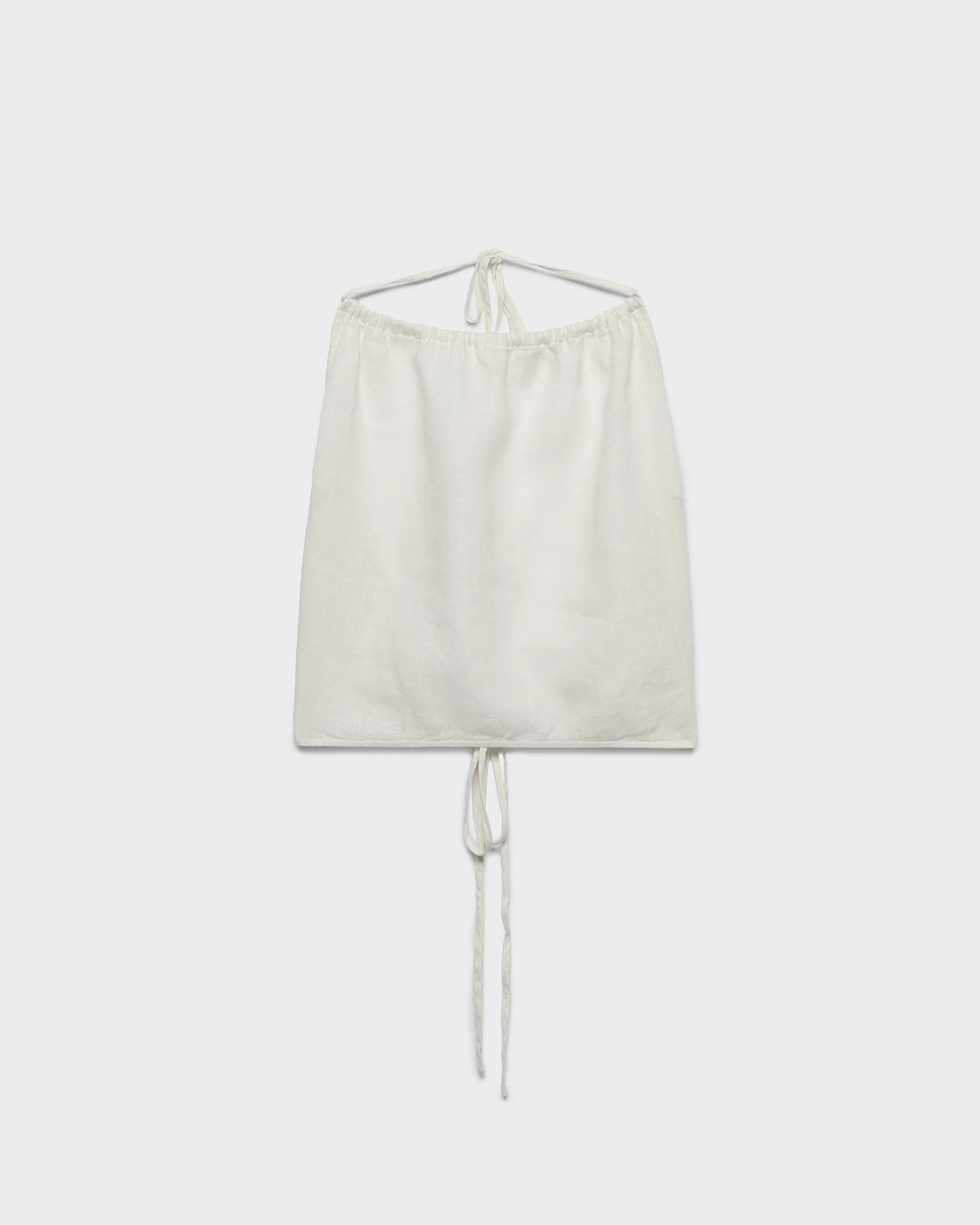 Linen Altea Top - L51GU - Off White - Image 5