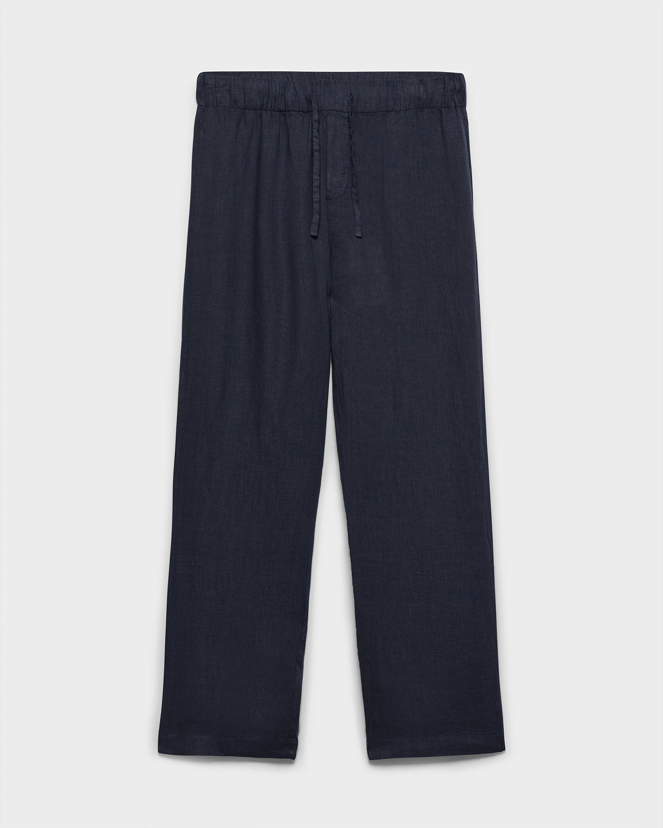 Linen Belem Trousers - L24BM - Vintage Navy - Image 5