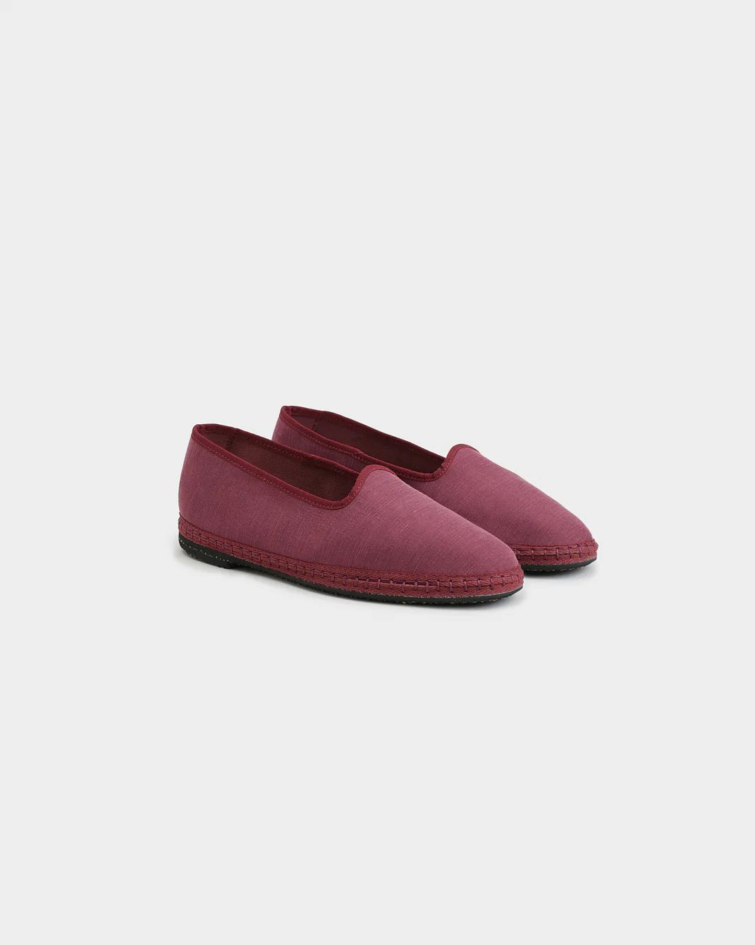 Brummel Lyocell Linen Blend Venetian Slippers - Q80VM - Luca Rubinacci x Manebí Wine - Image 3
