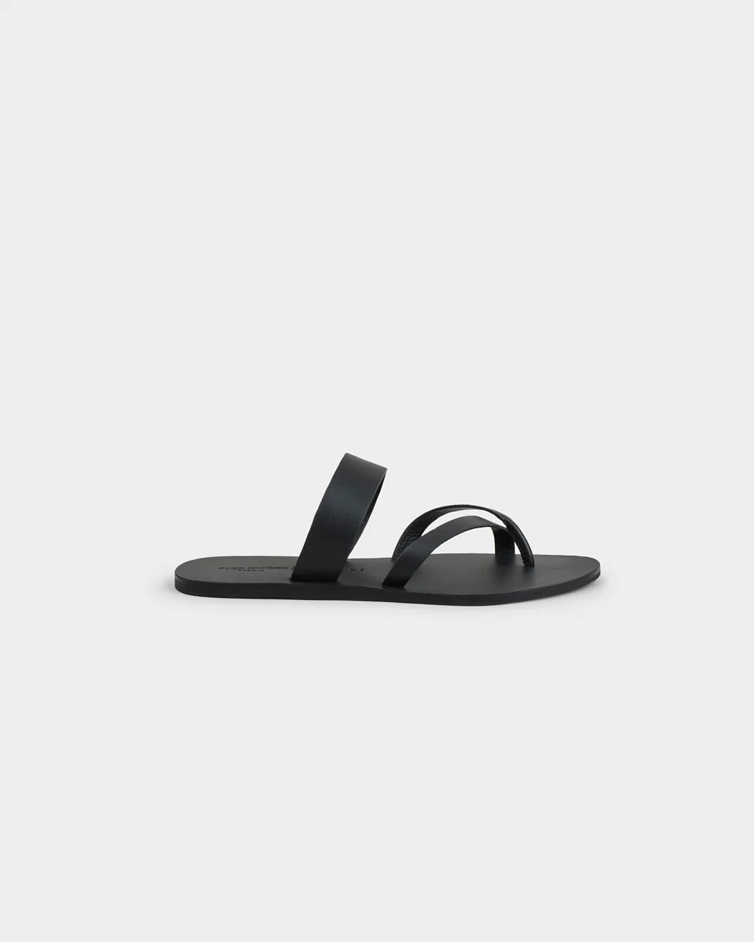 Mia Slide Leather Sandals - M91Y0 - Alex Rivière Studio X Manebí - Black