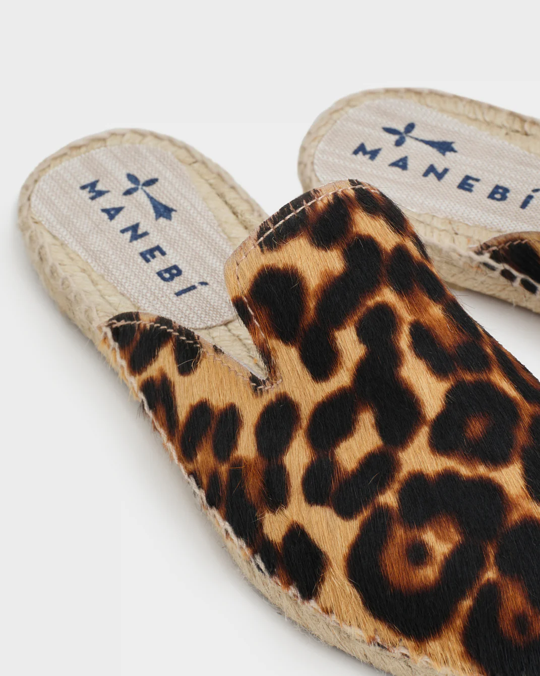 Calf Hair Mules - D62M0 - Serengeti Leopard - Image 4