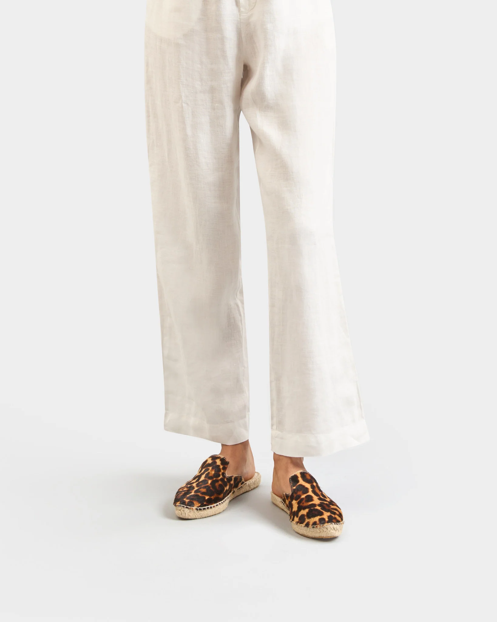 Calf Hair Mules - D62M0 - Serengeti Leopard - Image 5